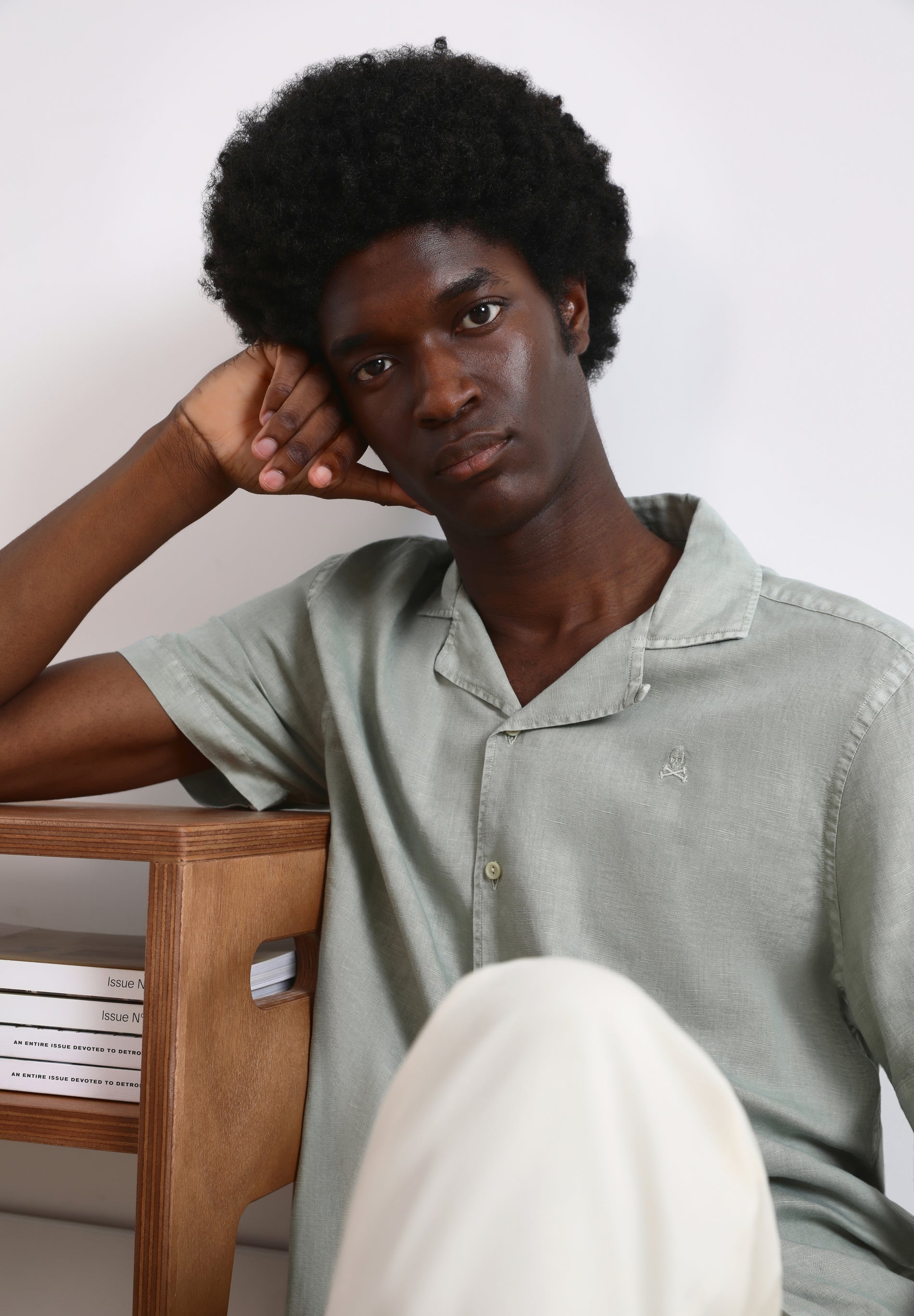 CAMISA MANGA CORTA LINO