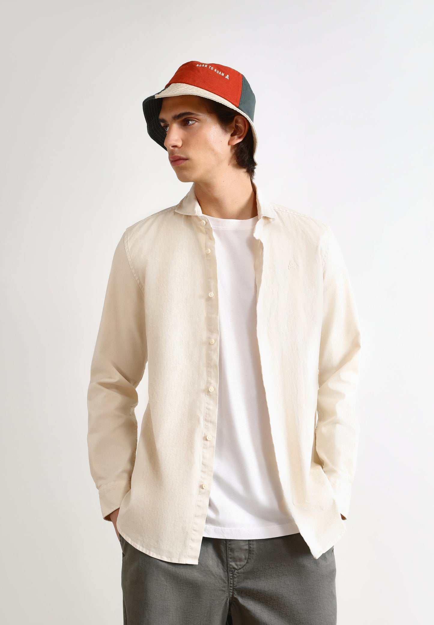 CAMISA PIQUÉ CALAVERA TONO