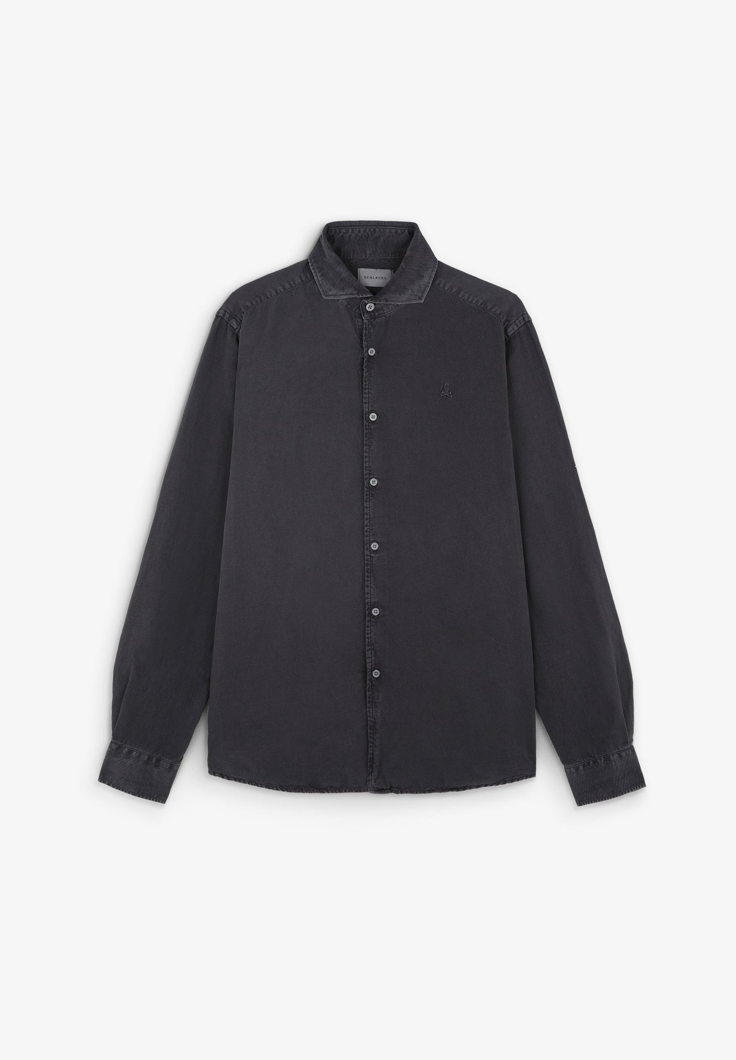 CAMISA LINO CALAVERA