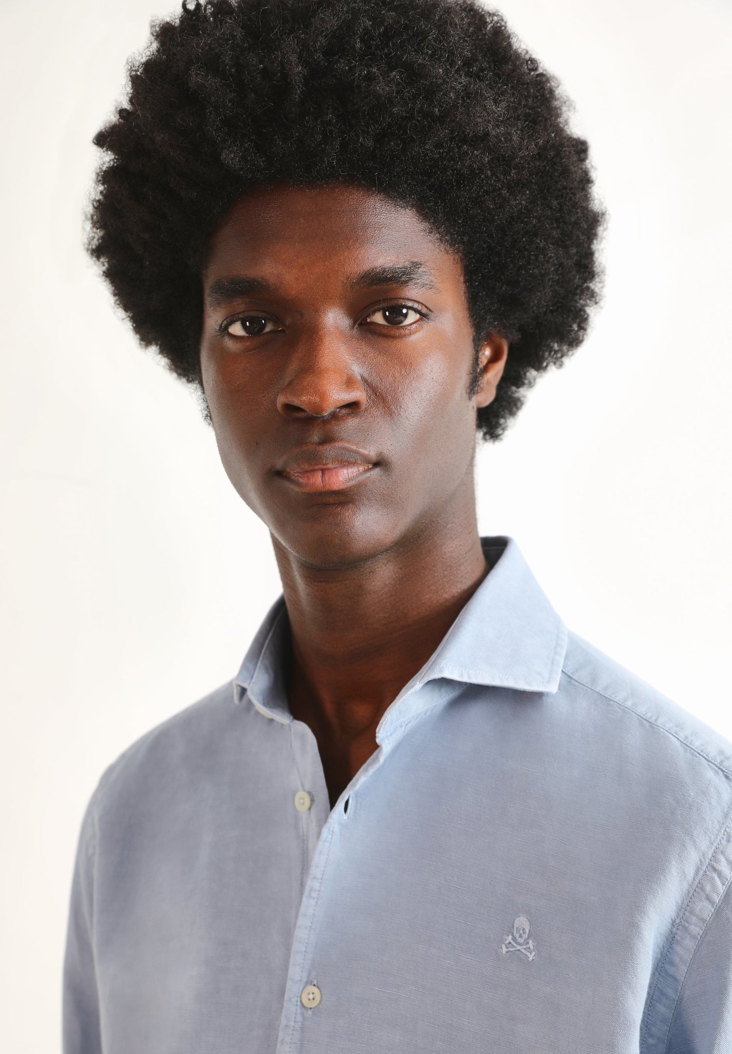 CAMISA LINO CALAVERA