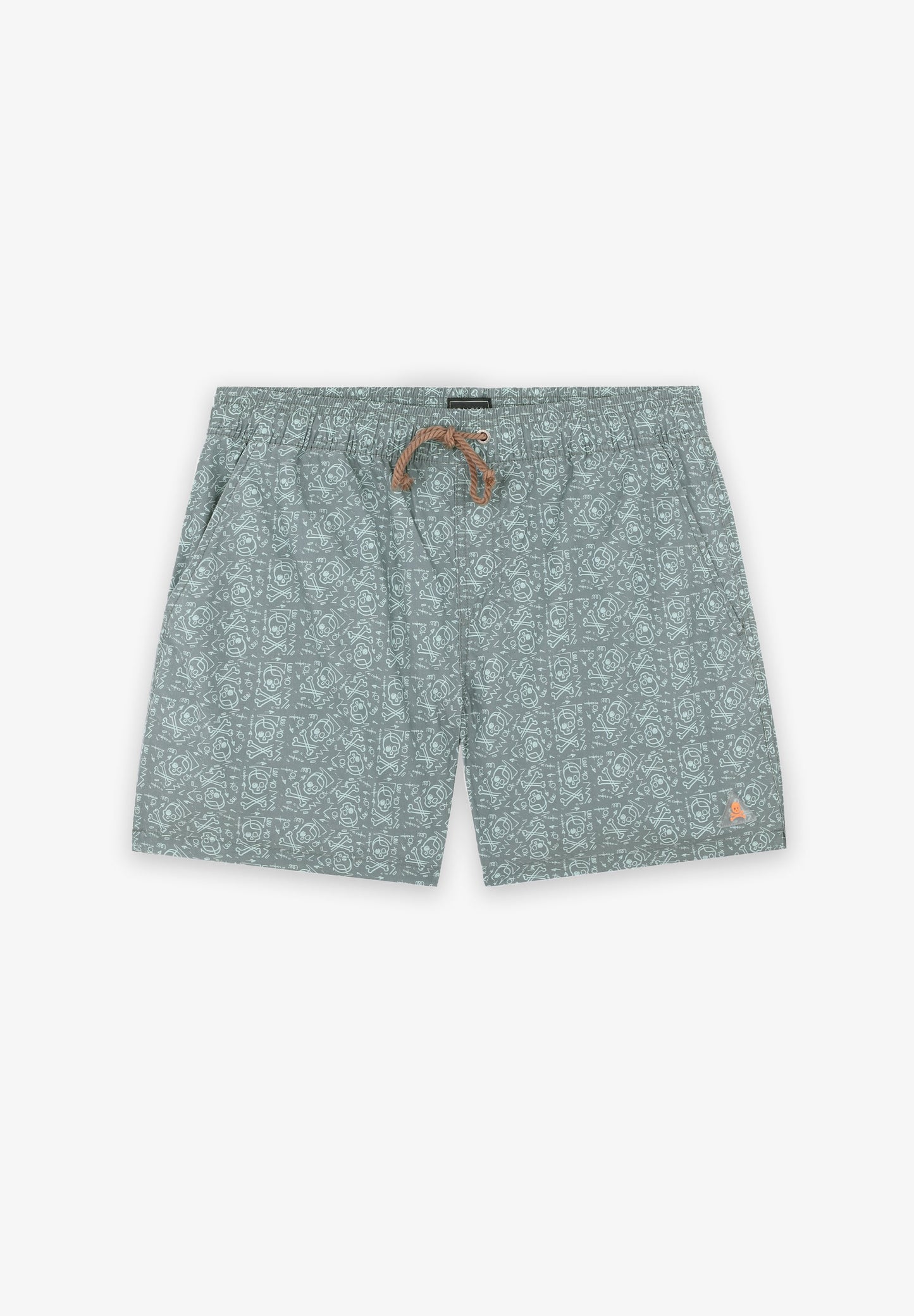 PANTALONETA DE BAÑO DIBUJO CALAVERAS