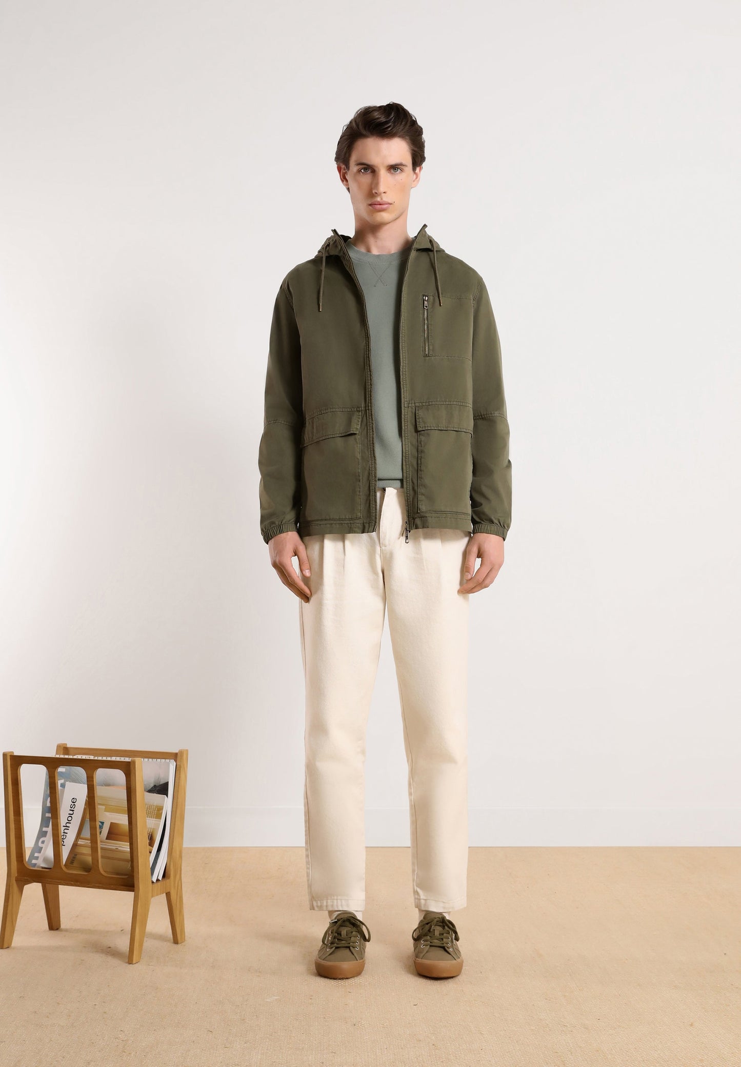 CHAQUETA BOLSILLOS MULTIPLES