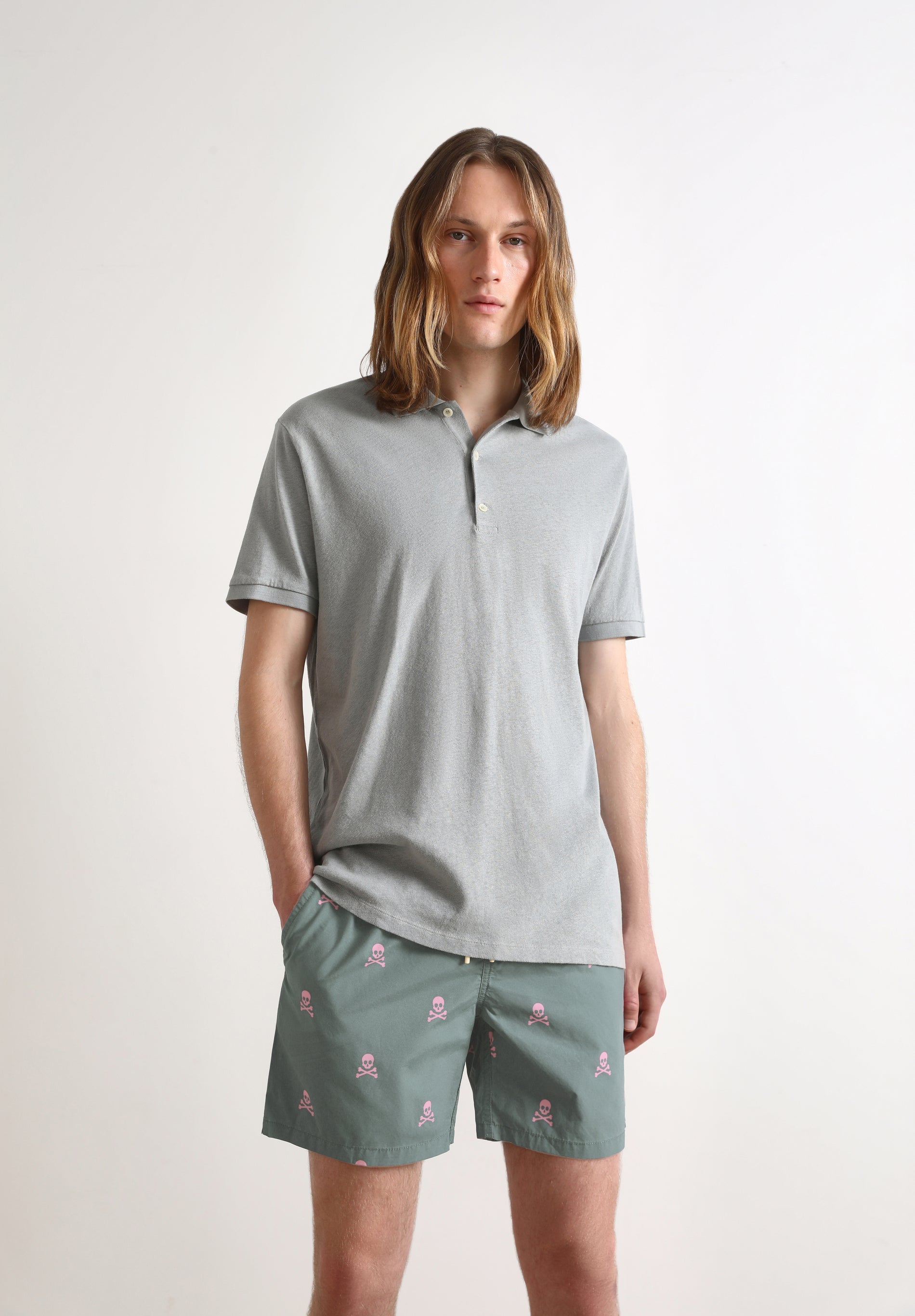 PANTALONETA DE BAÑO CALAVERAS CONTRASTE