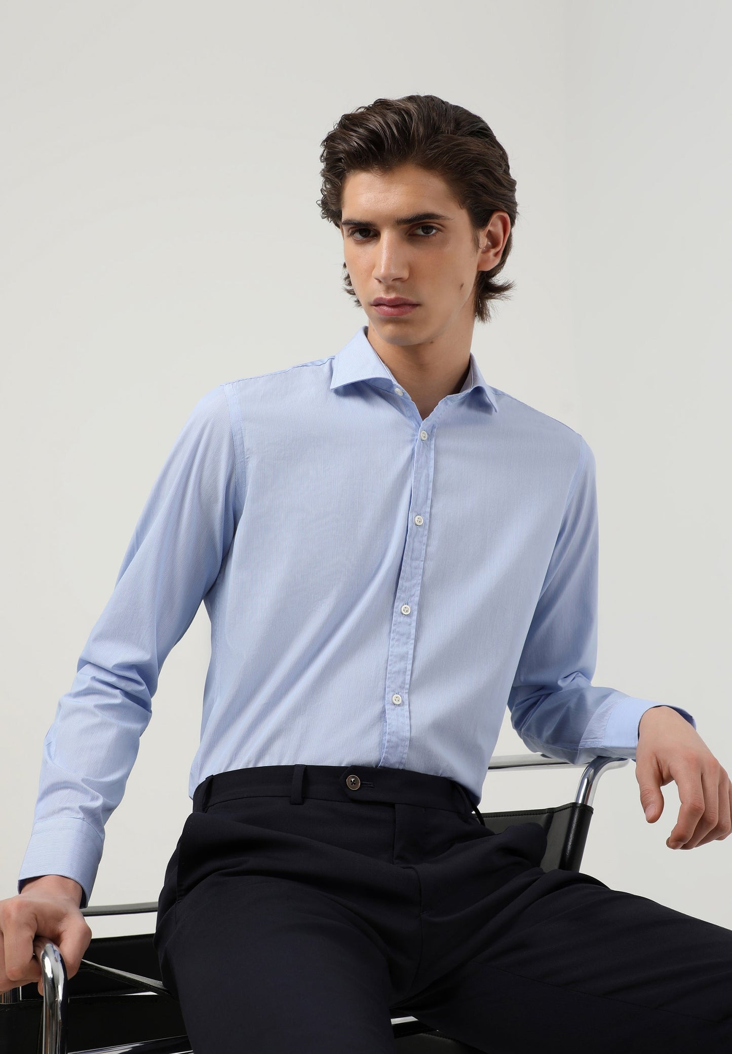 CAMISA MIL RAYAS SLIM