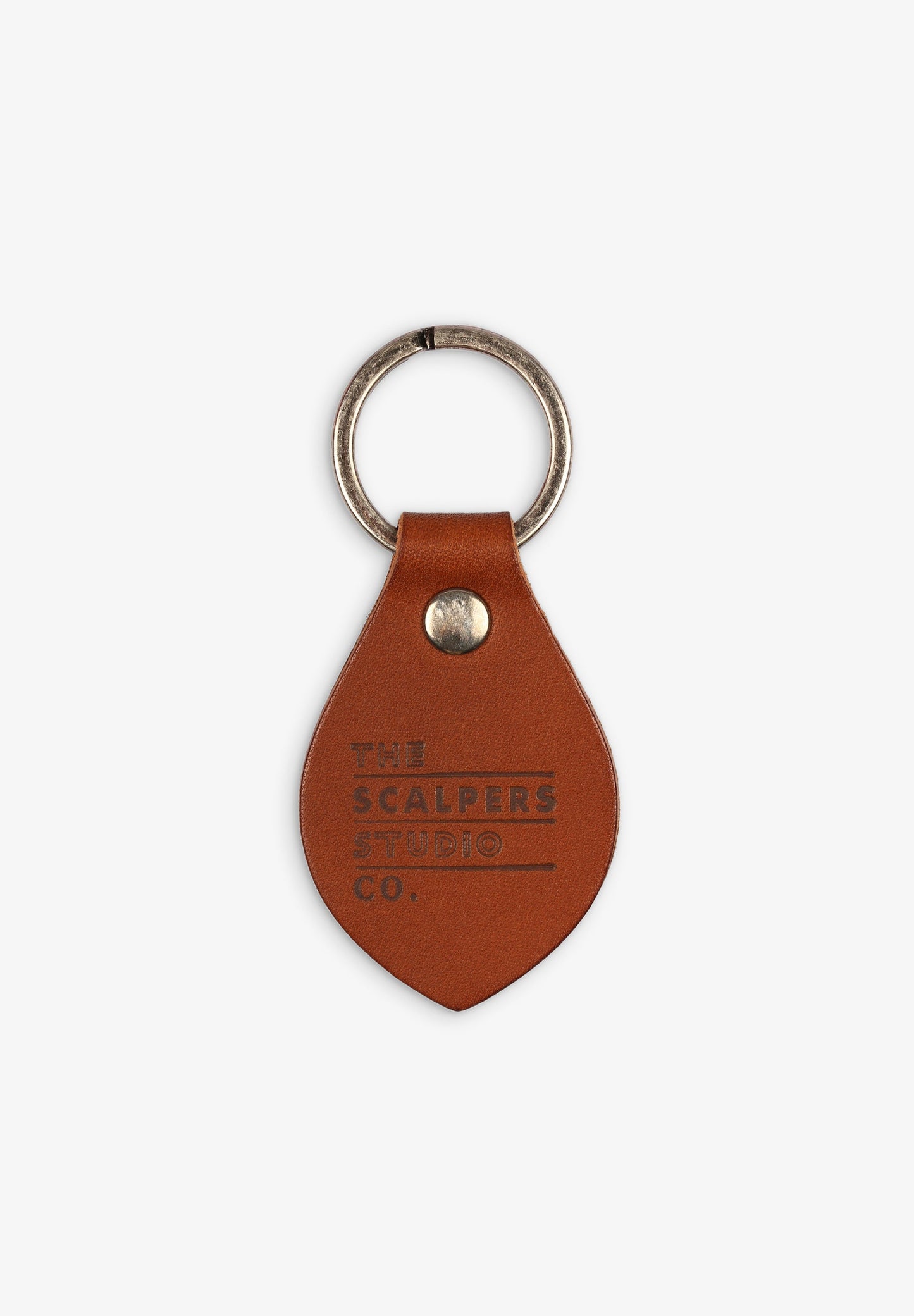 LLAVERO LOGO GRABADO PIEL