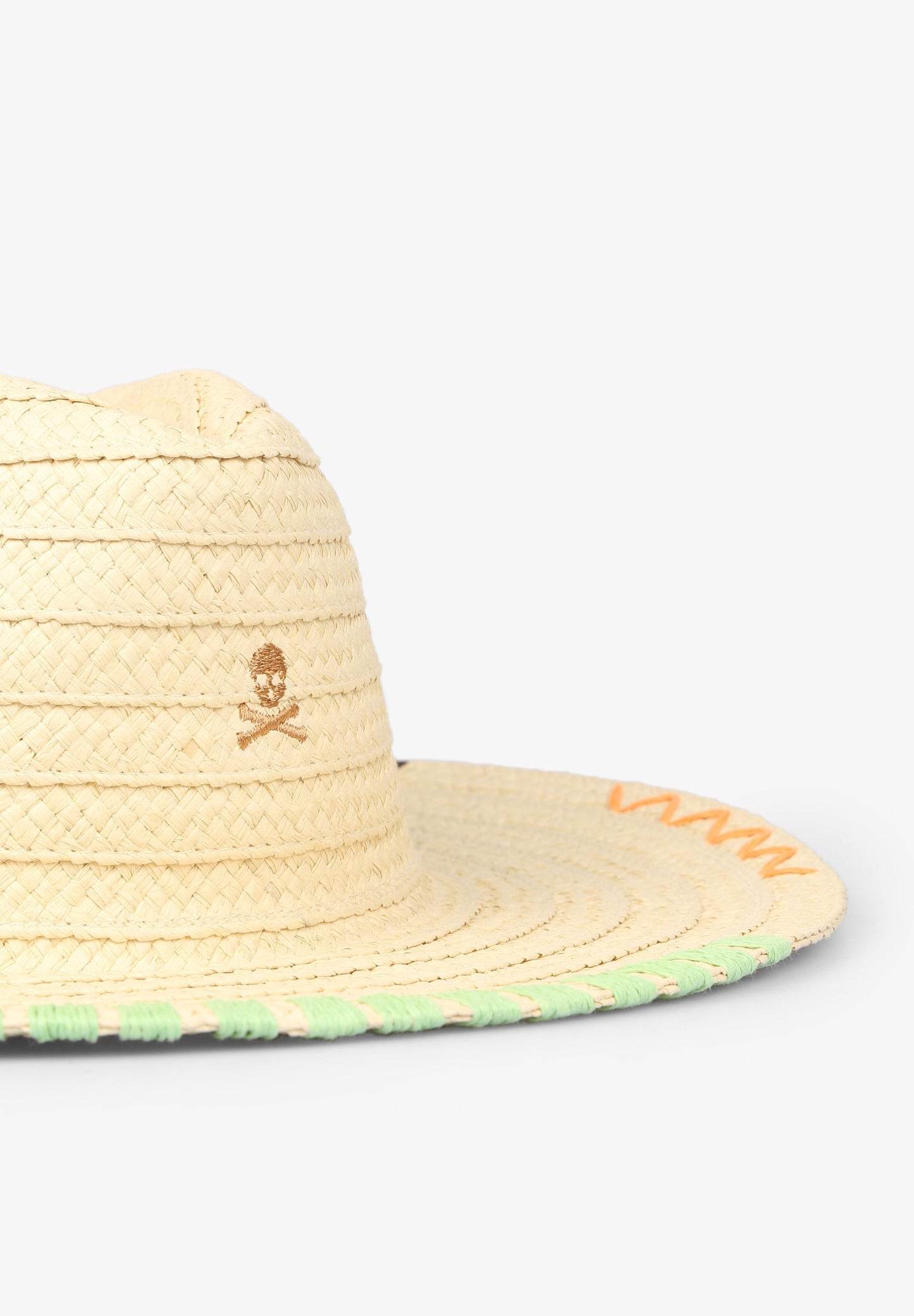 SOMBRERO TRENZADO BORDADOS