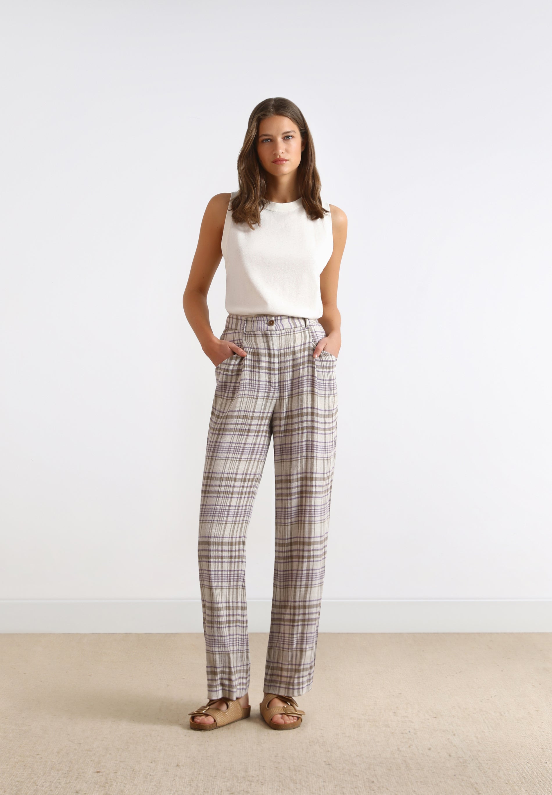 CAMISETA BÁSICA LINO