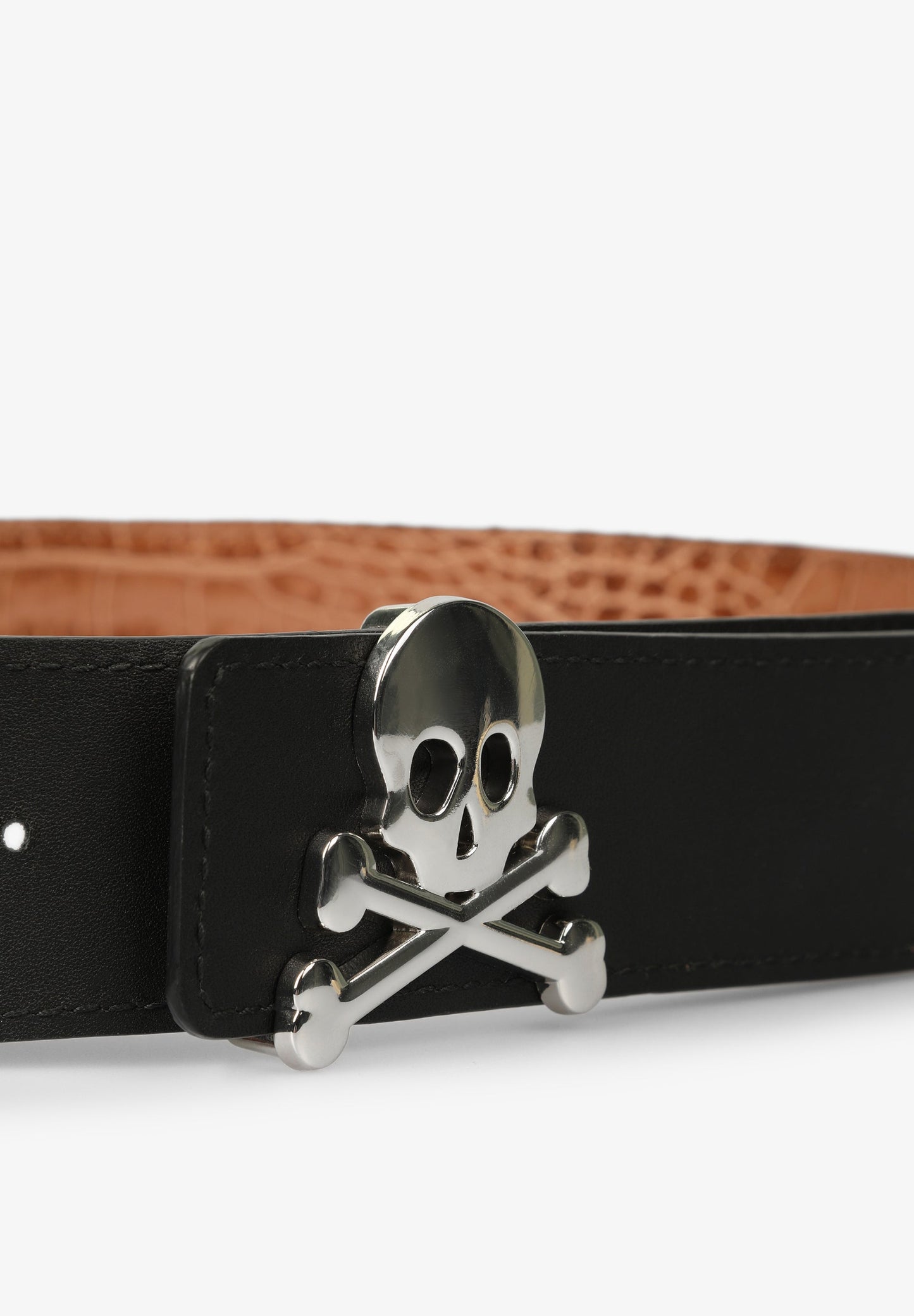 CINTURÓN REVERSIBLE CALAVERA