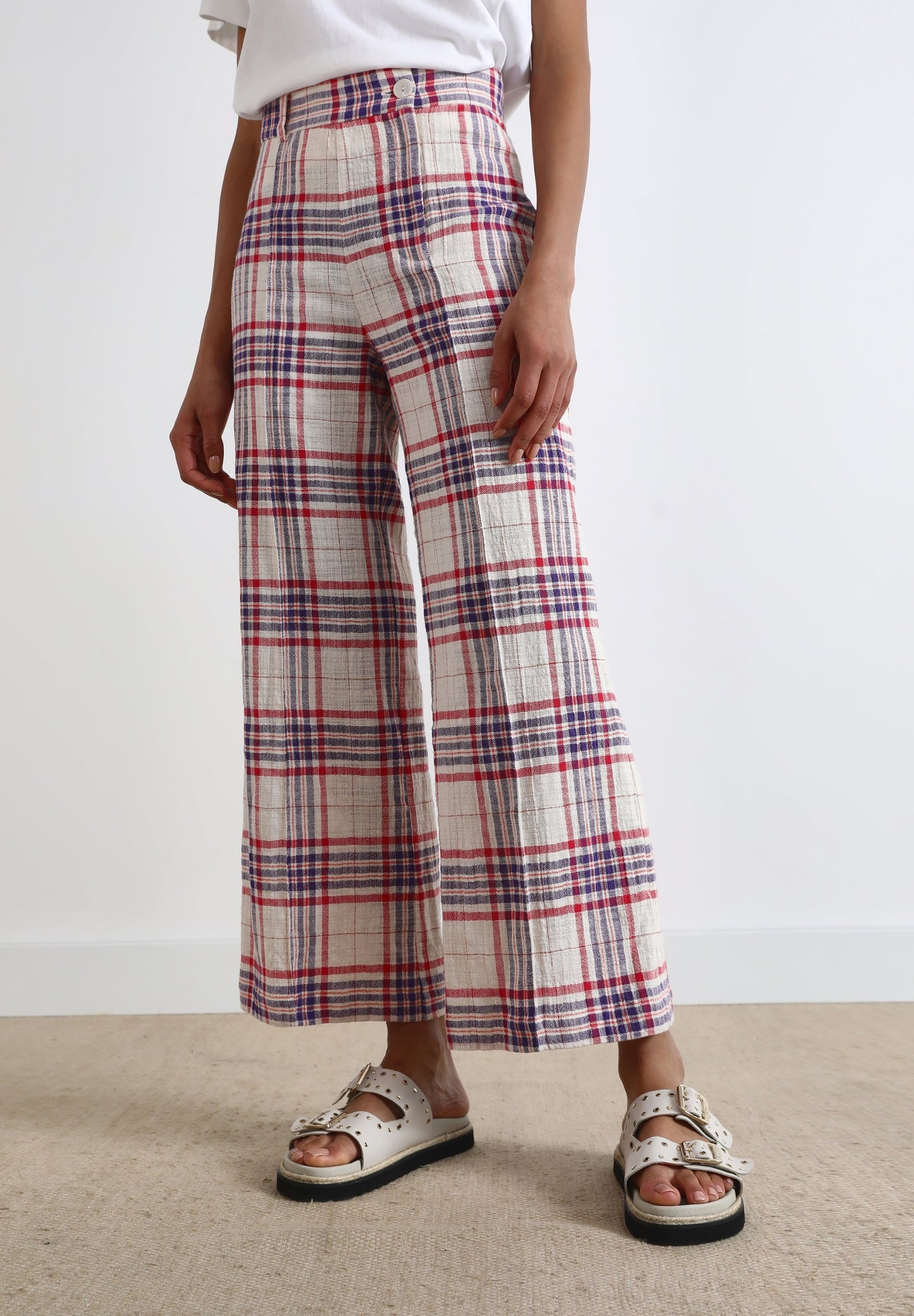 PANTALÓN CULOTTE CUADROS