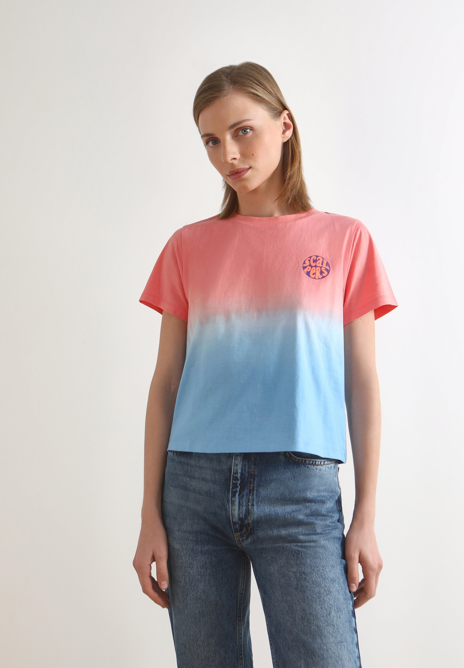 CAMISETA BICOLOR LOGO