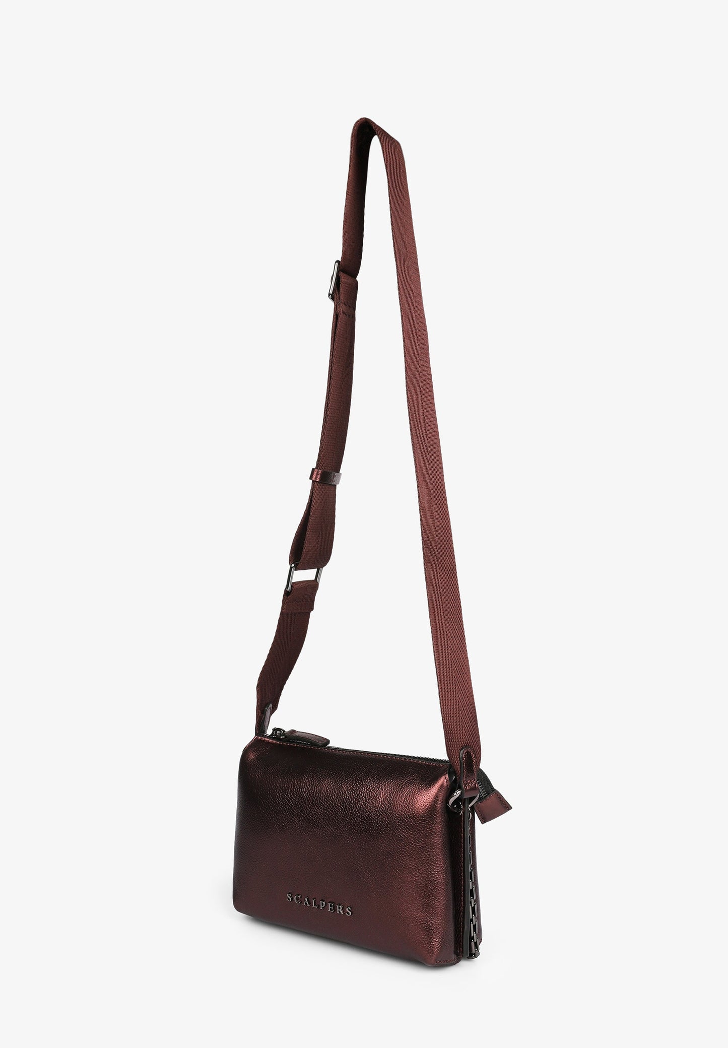 BOLSO MINI BANDOLERA METALIZADO