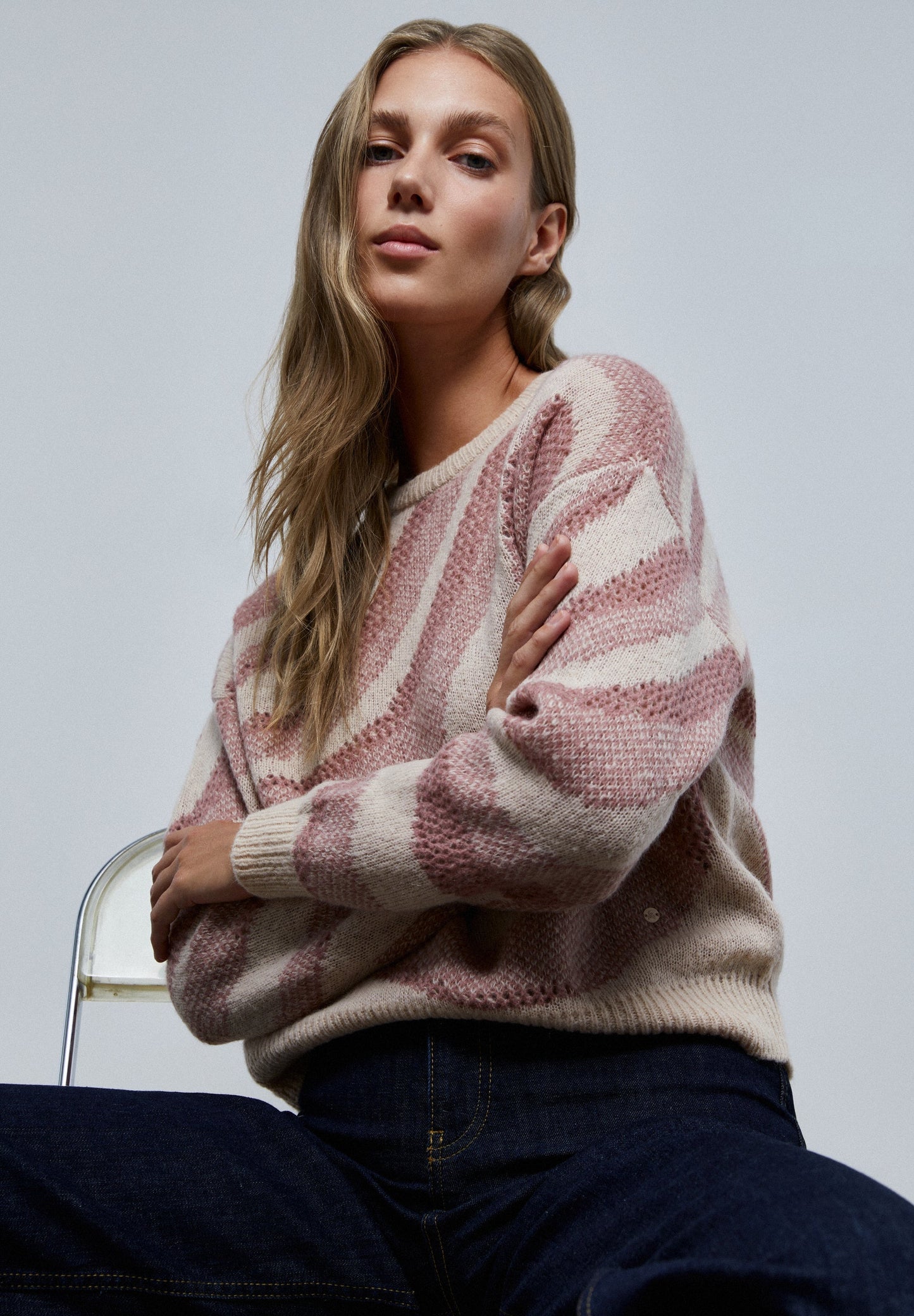 SACO PUNTO MOHAIR