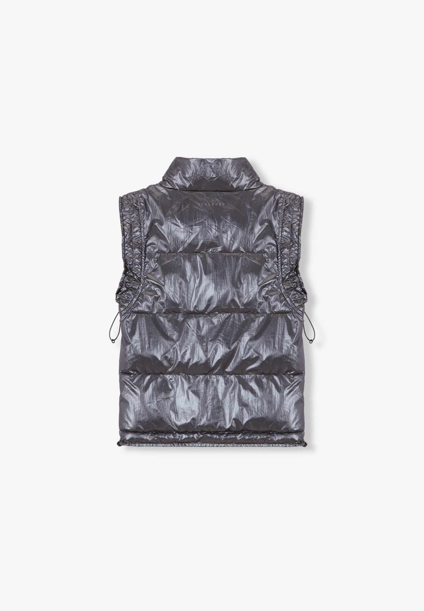 CHALECO ACOLCHADO METALIZADO