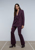 PANTALÓN CUADROS ANKLE FLARE