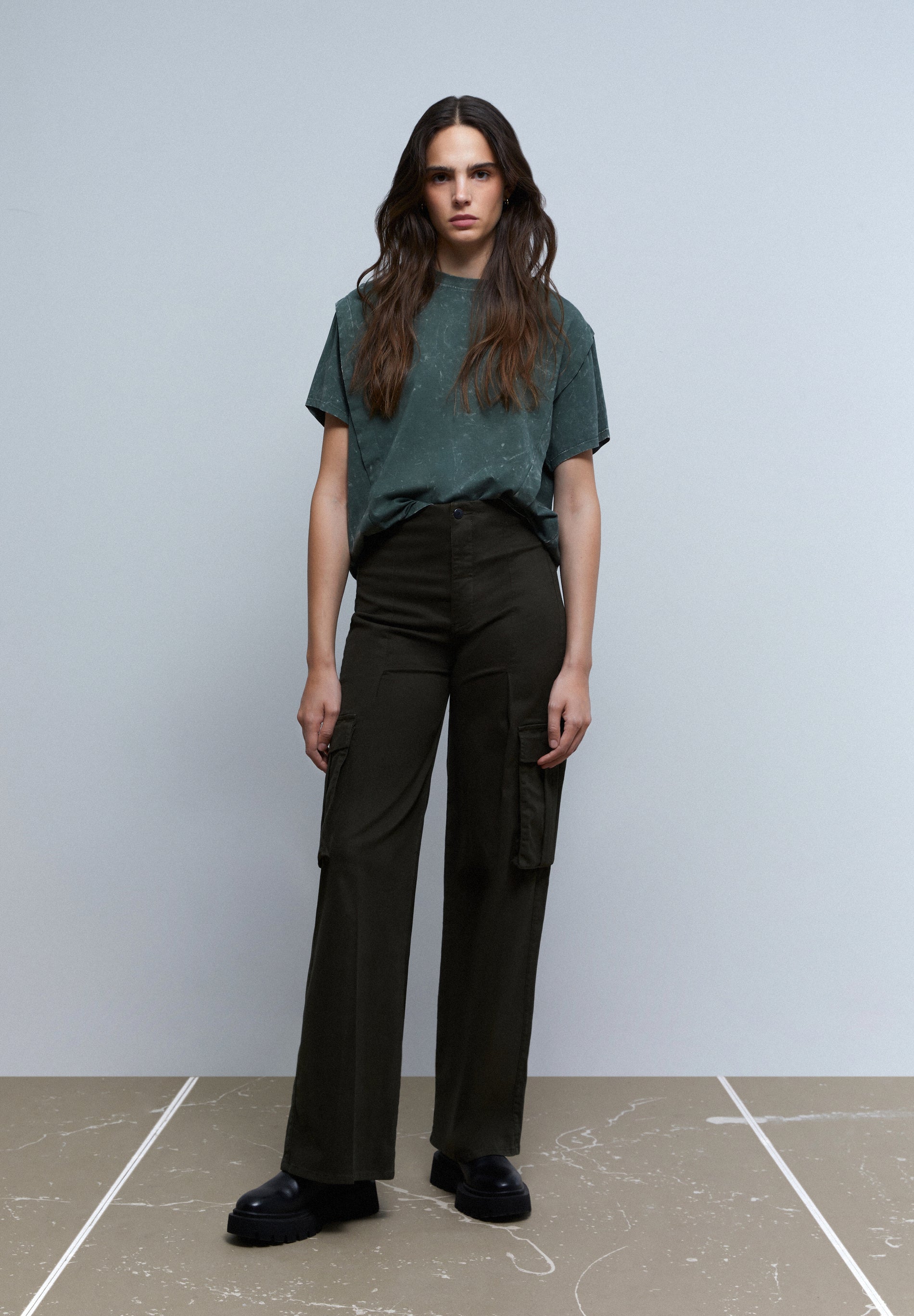 CAMISETA CALAVERA TRASERA CRISTALES