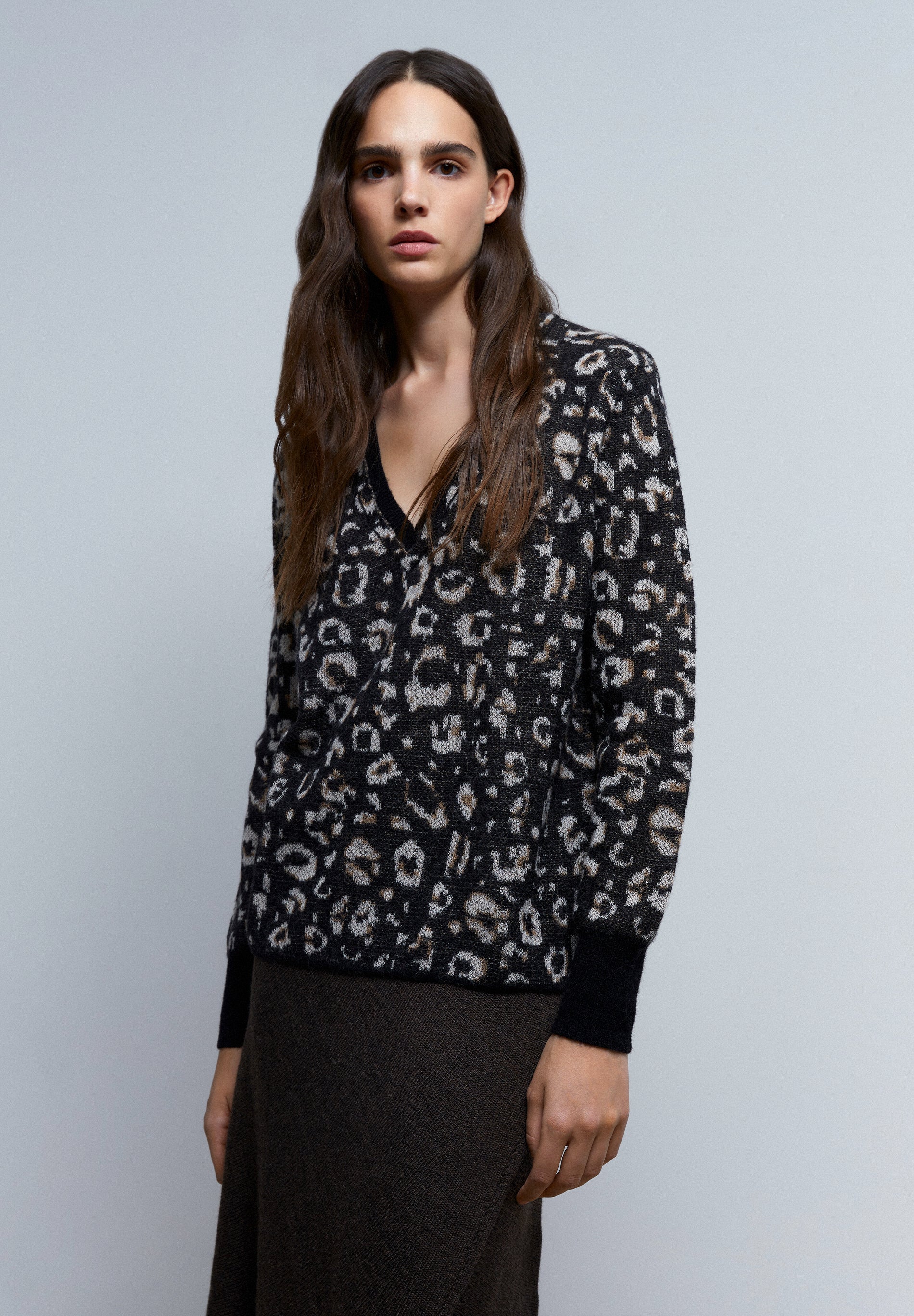 SACO PUNTO ANIMAL PRINT