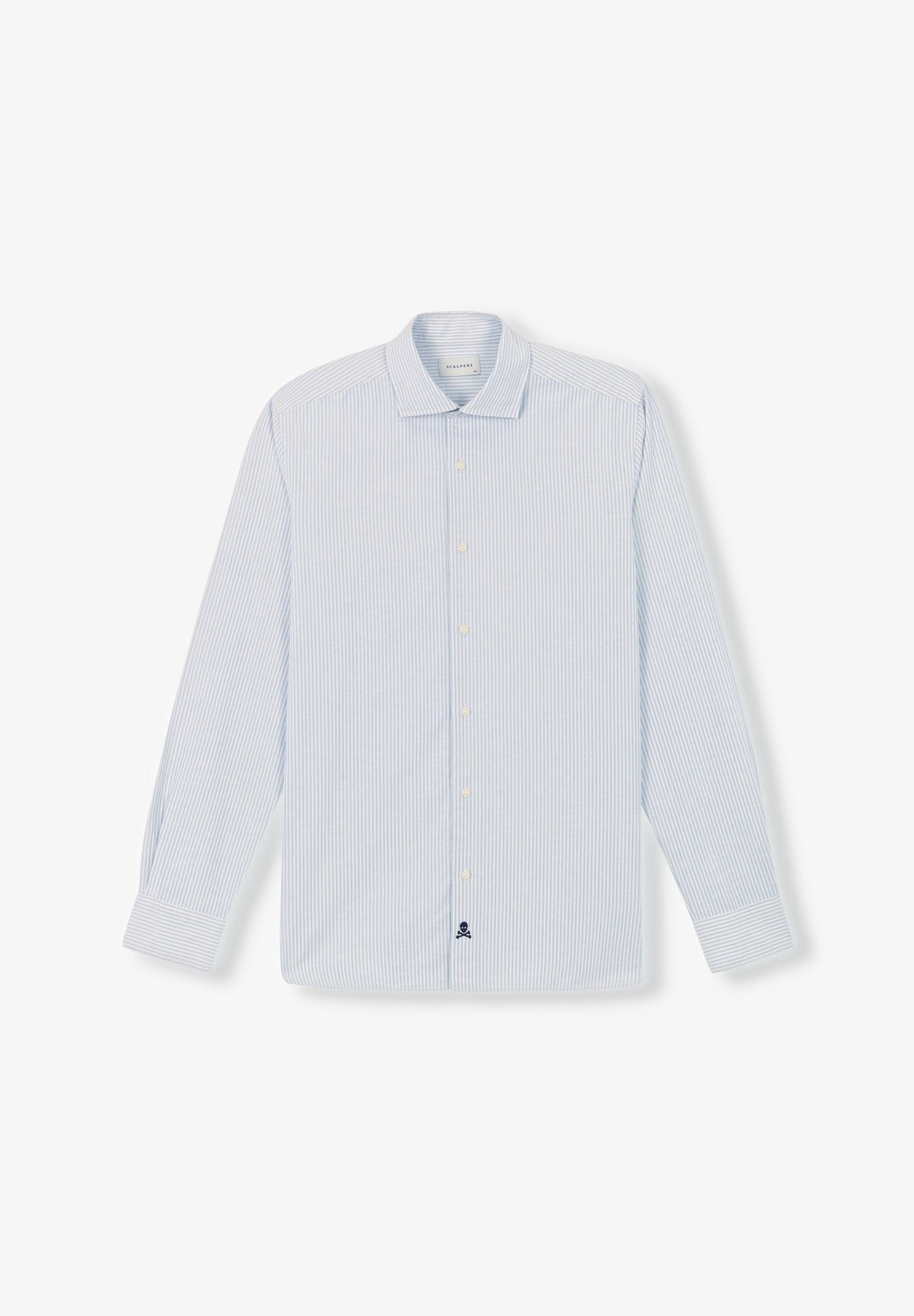 CAMISA RAYAS CALAVERA TAPETA