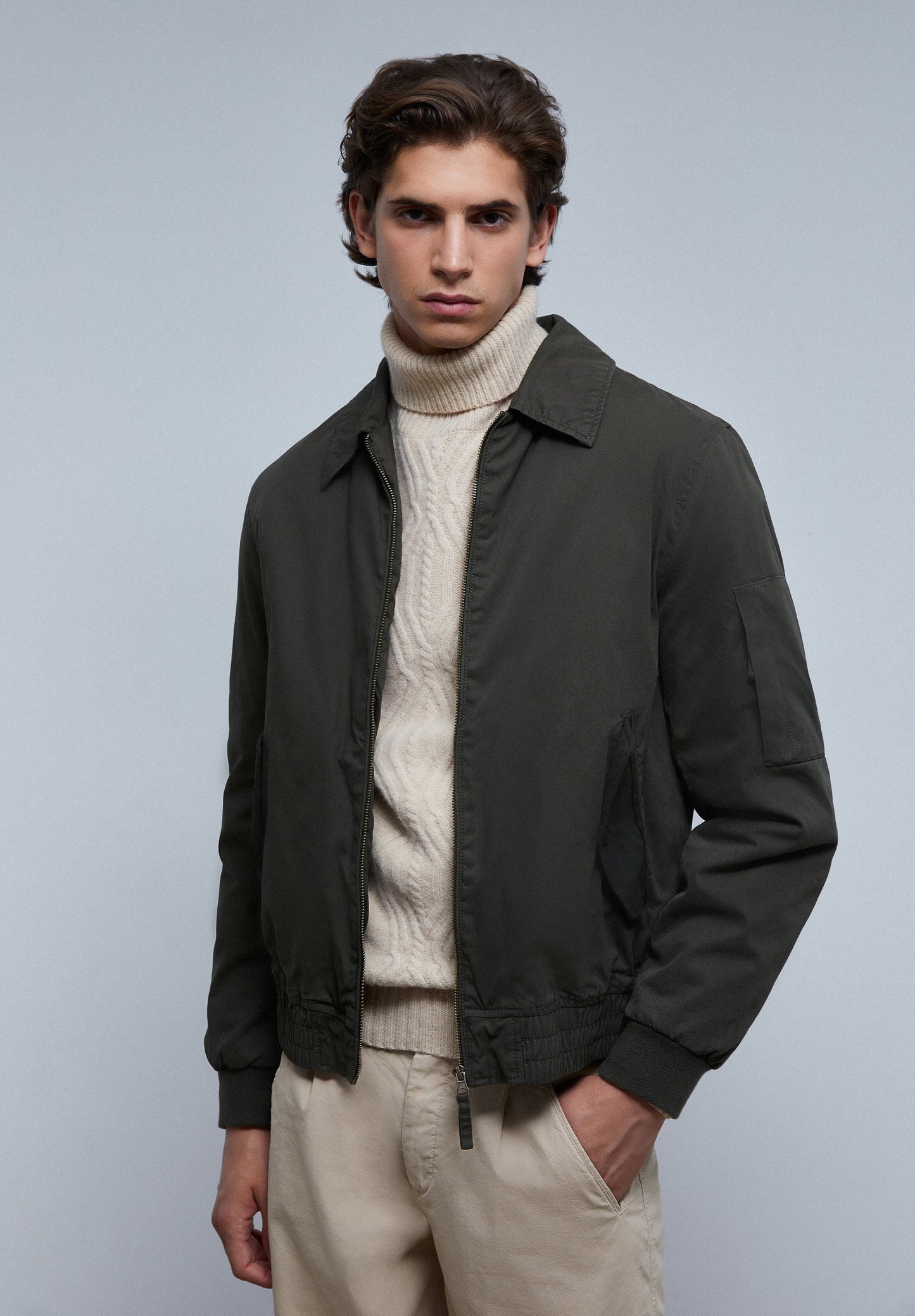 CHAQUETA BOMBER ALGODÓN