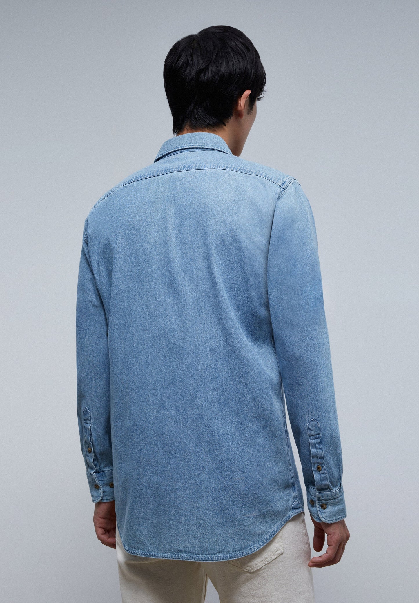 CAMISA JEAN BOLSILLOS