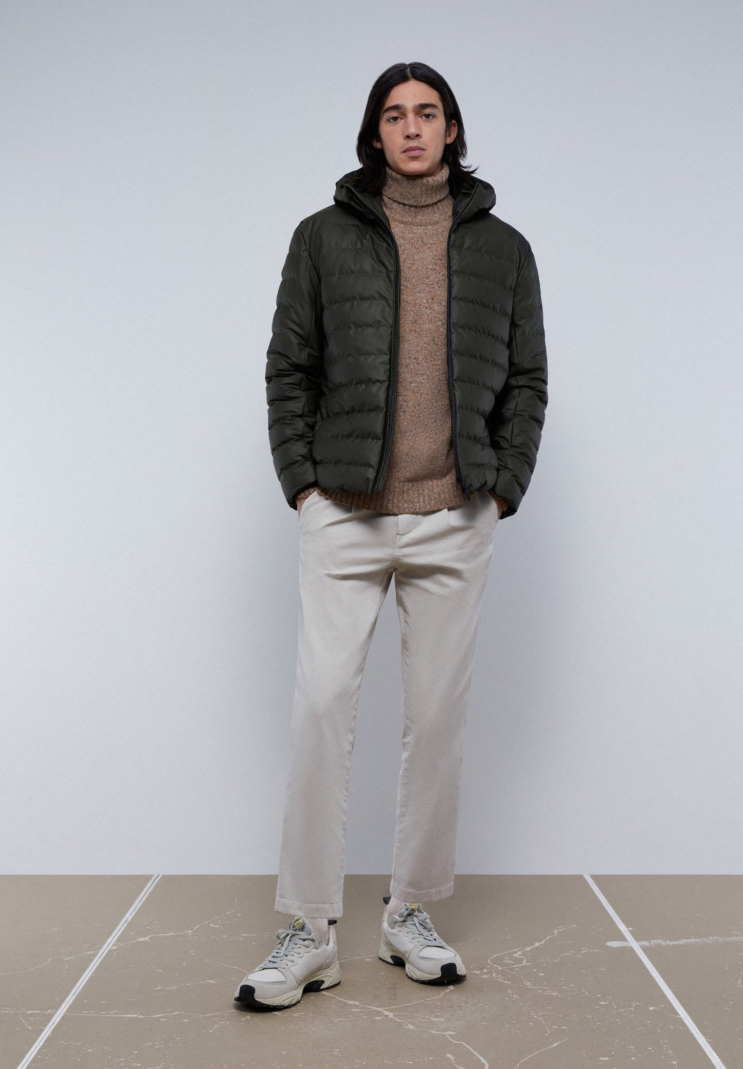 CHAQUETA ACOLCHADA CAPUCHA