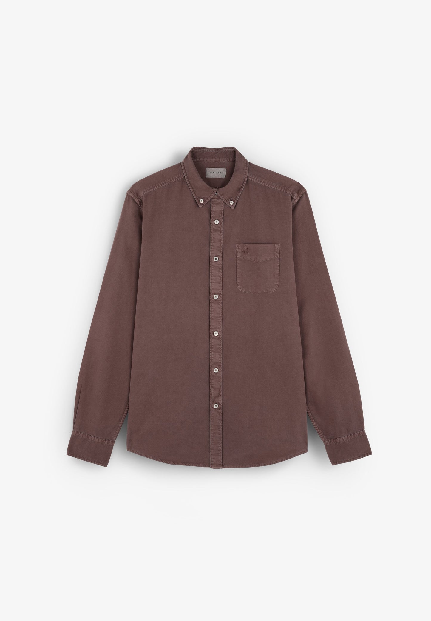 CAMISA BOLSILLO CUELLO BOTONES