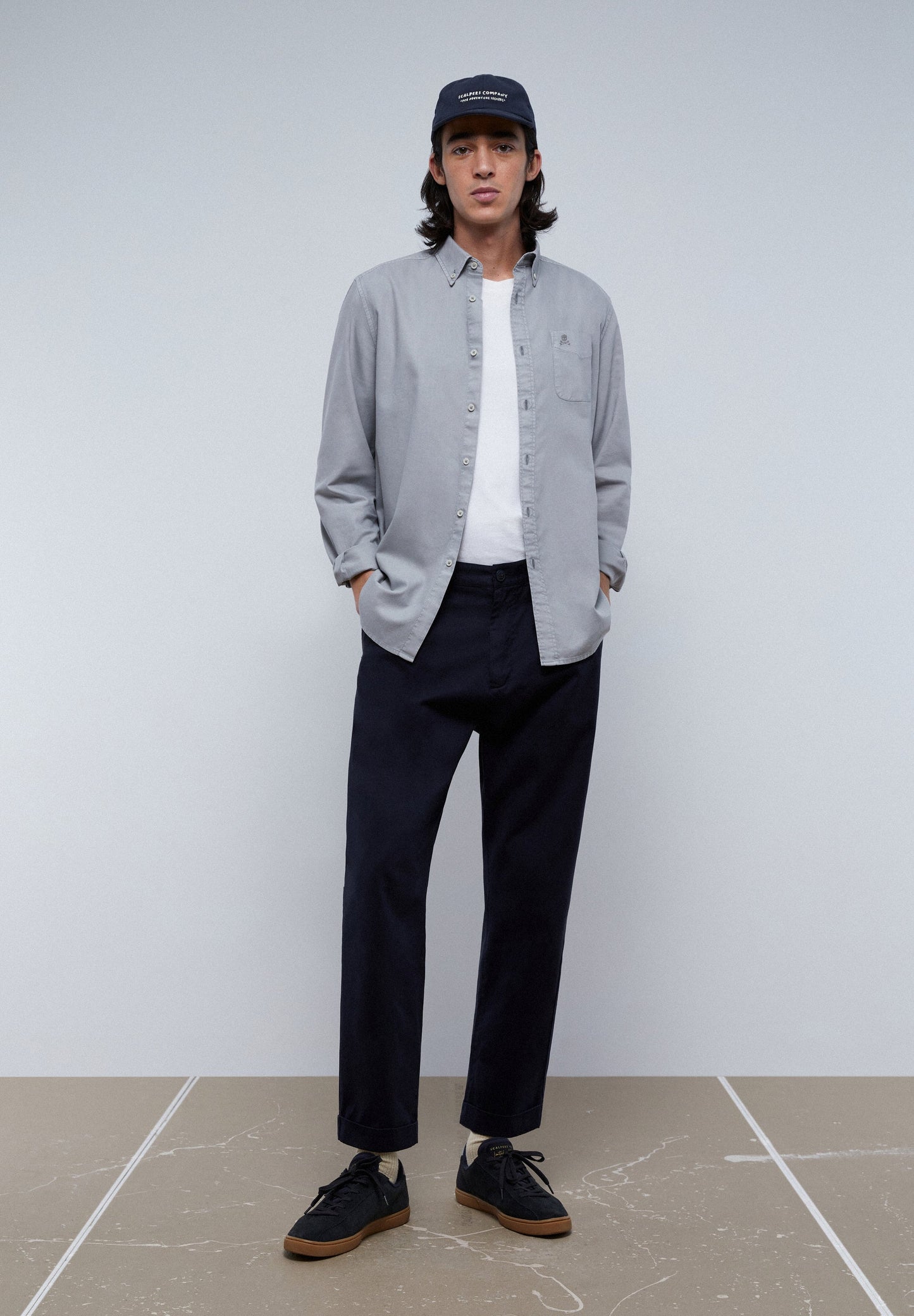 CAMISA BOLSILLO CUELLO BOTONES