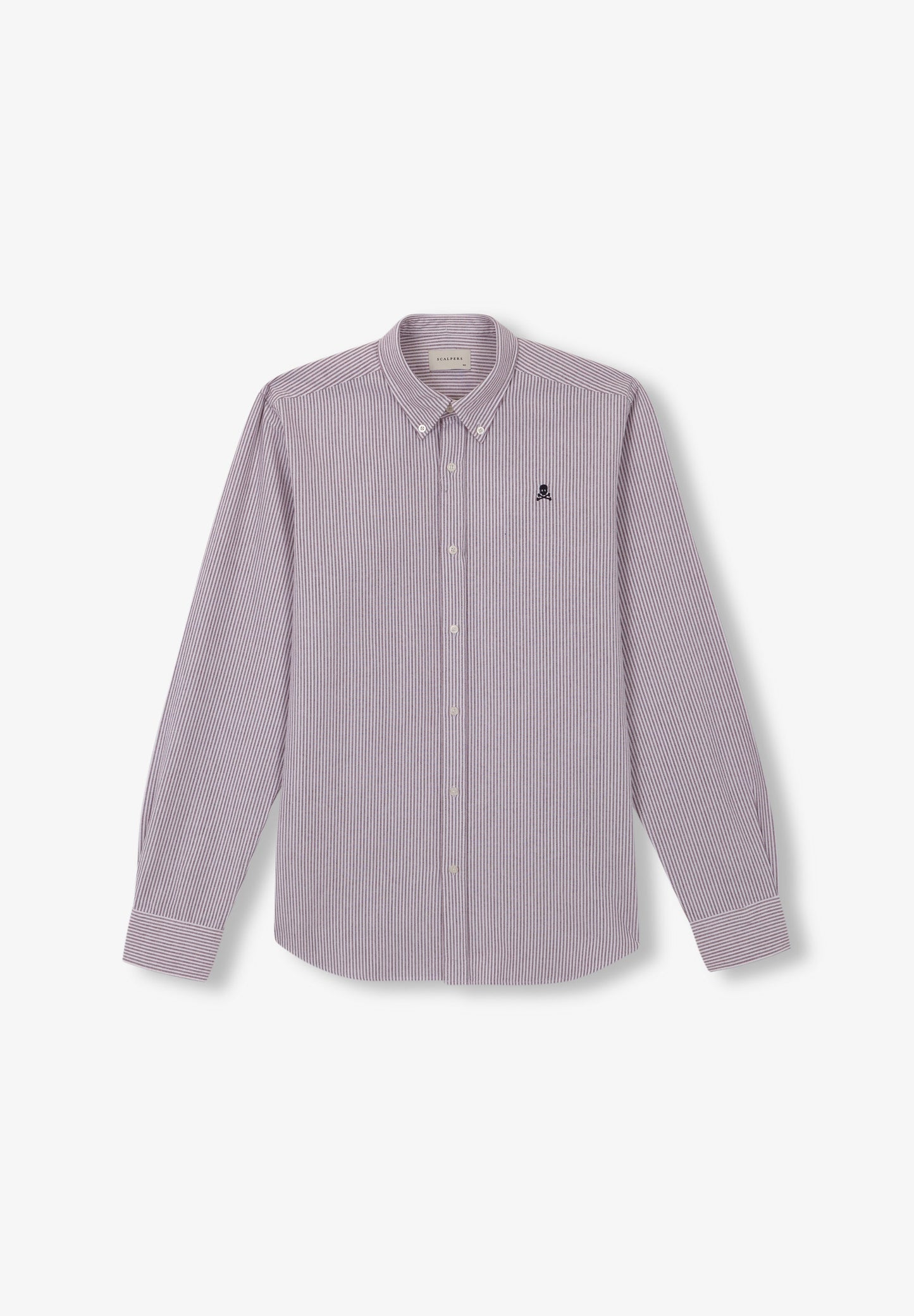 CAMISA OXFORD CALAVERA CONTRASTE