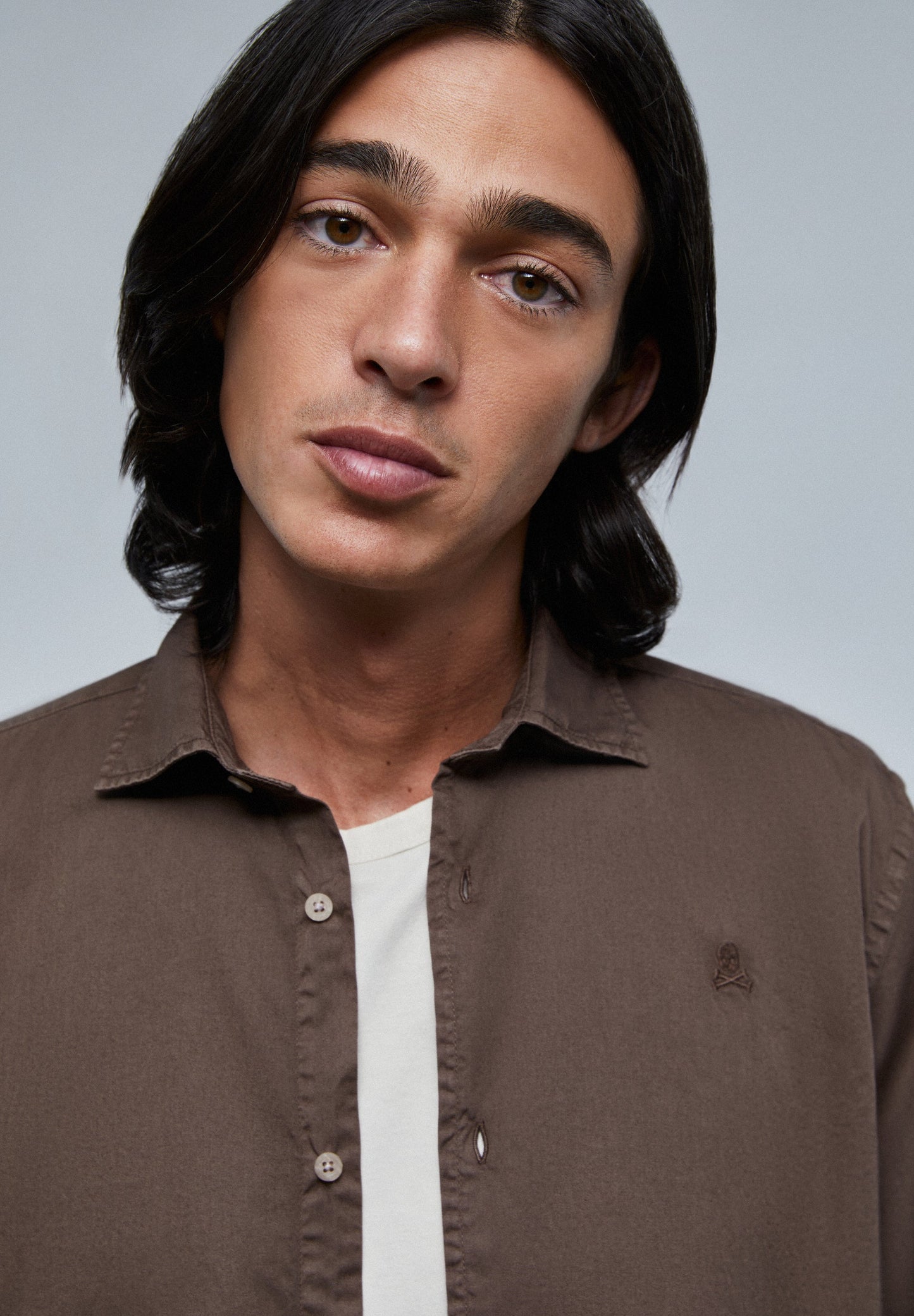 CAMISA LAVADA CALAVERA