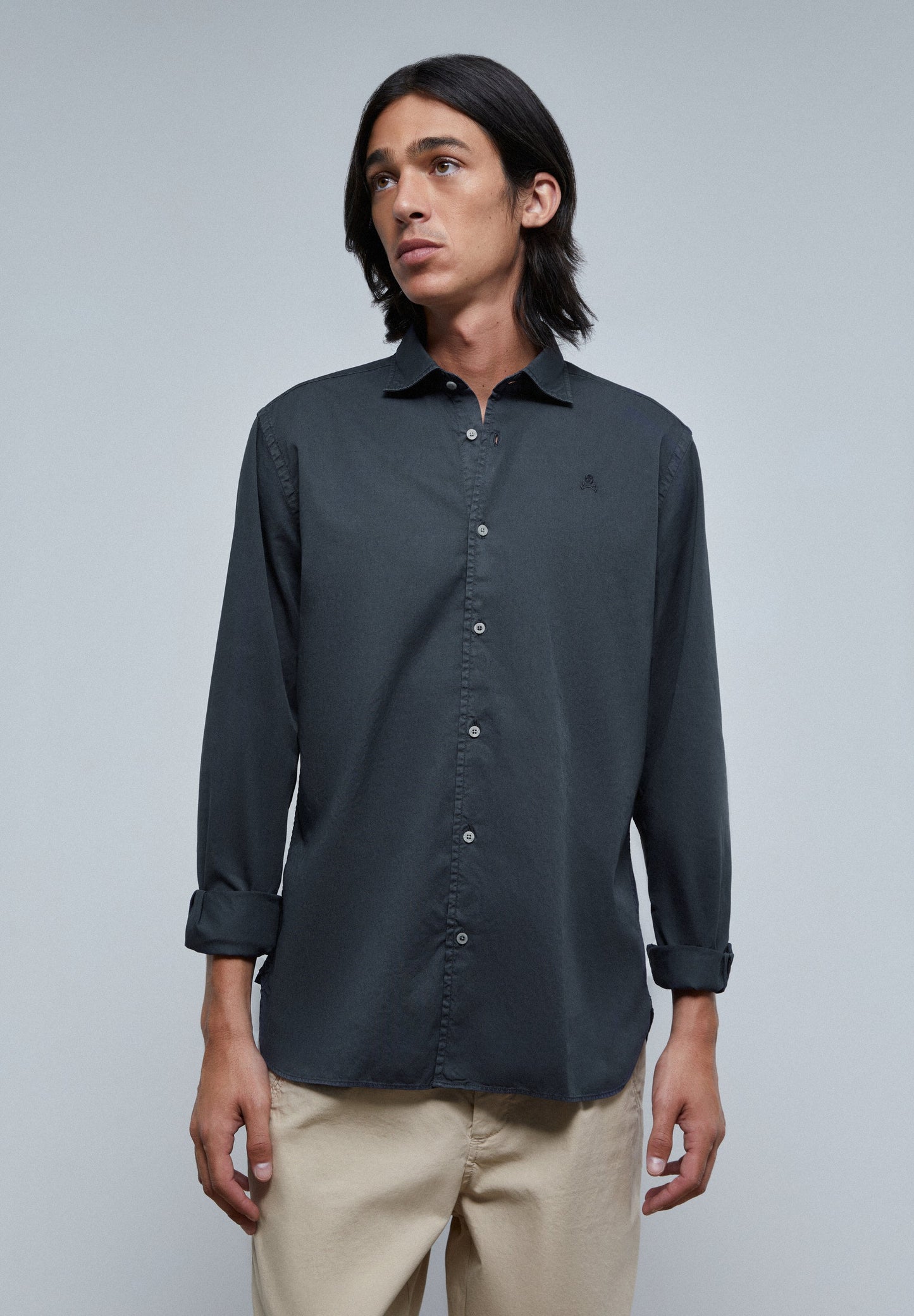 CAMISA LAVADA CALAVERA