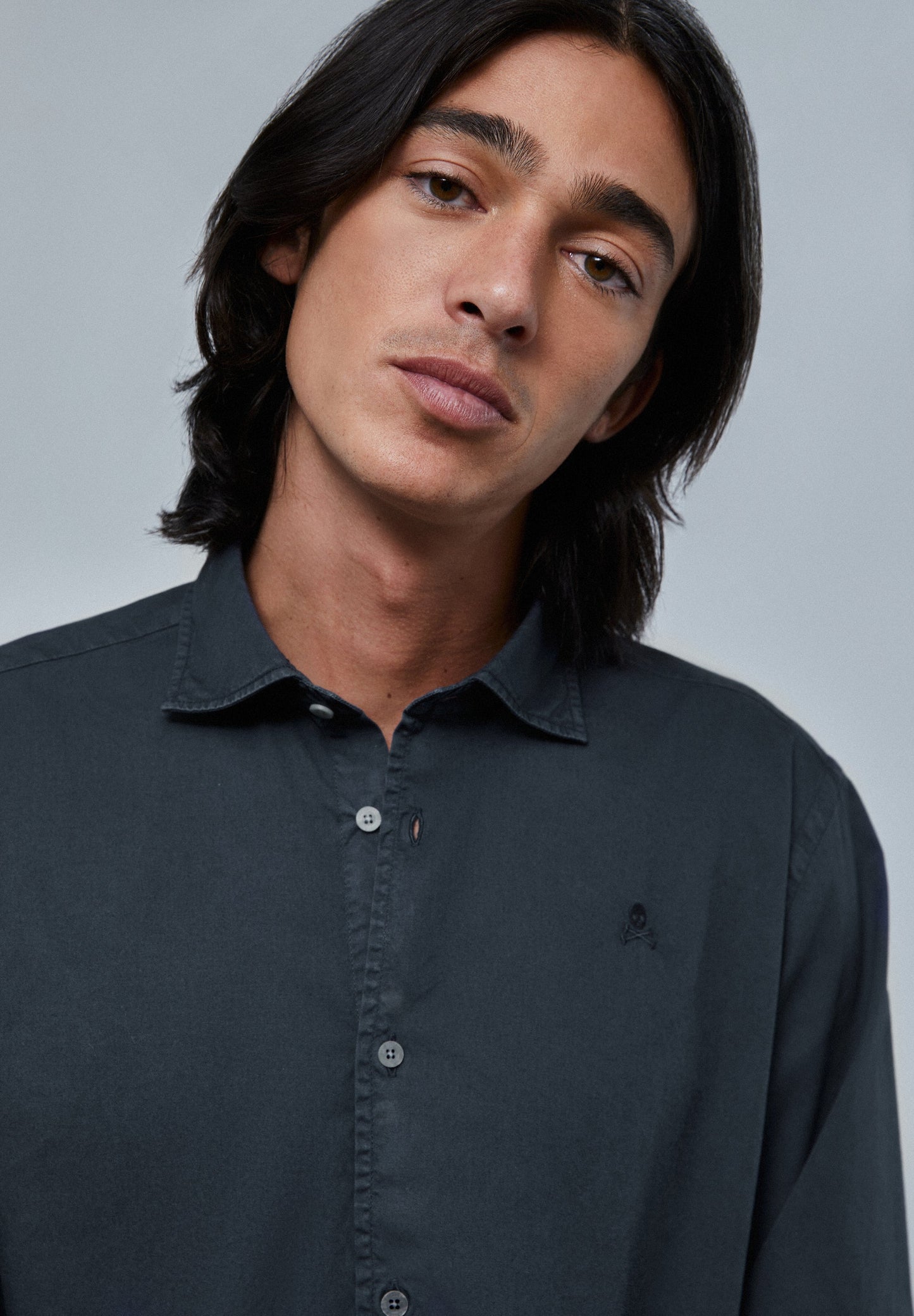 CAMISA LAVADA CALAVERA