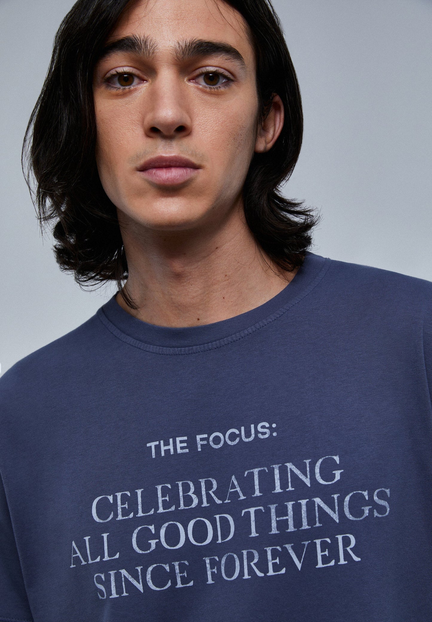 CAMISETA PRINT FRONTAL TEXTO