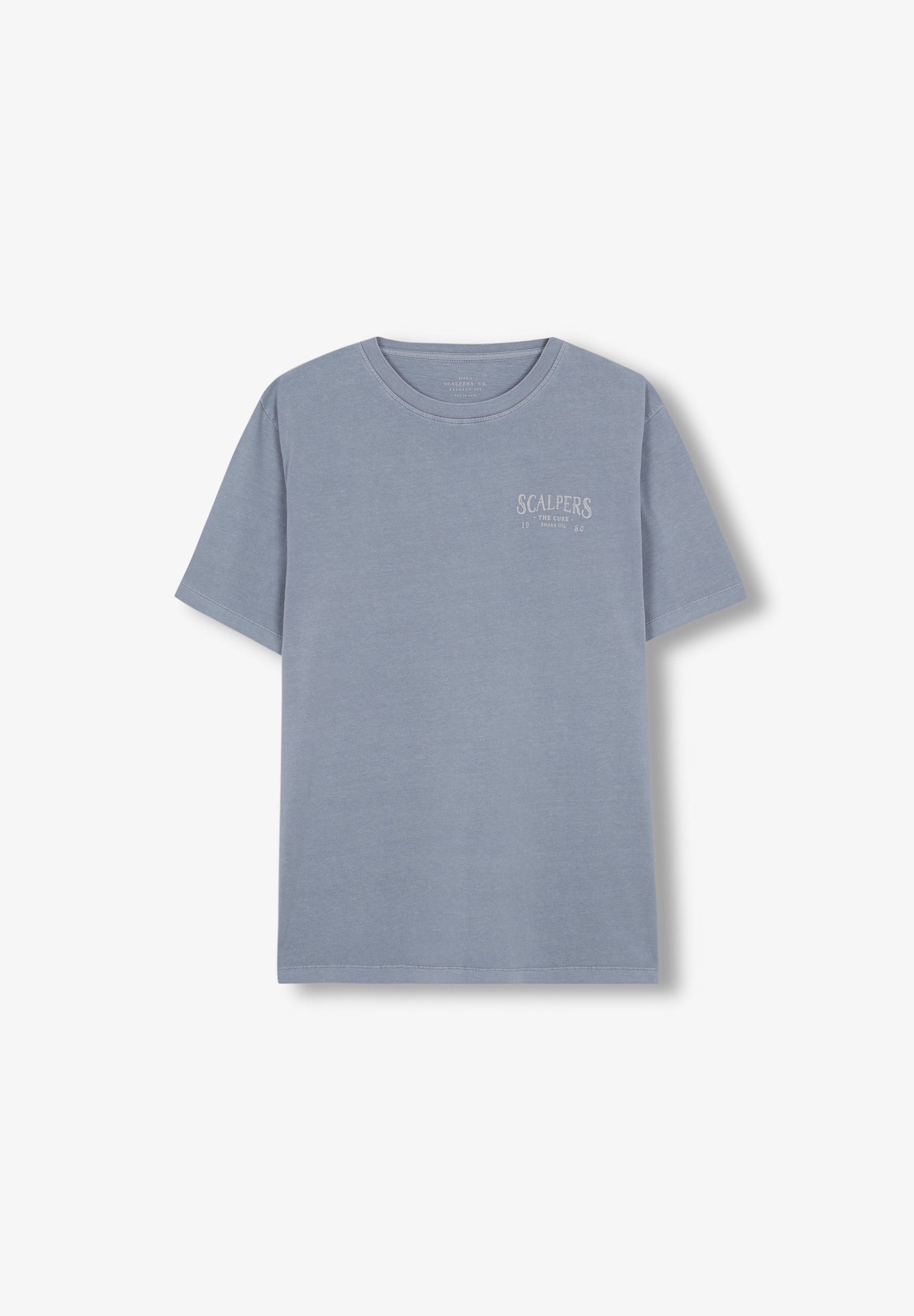 CAMISETA LAVADA PRINT TRASERO