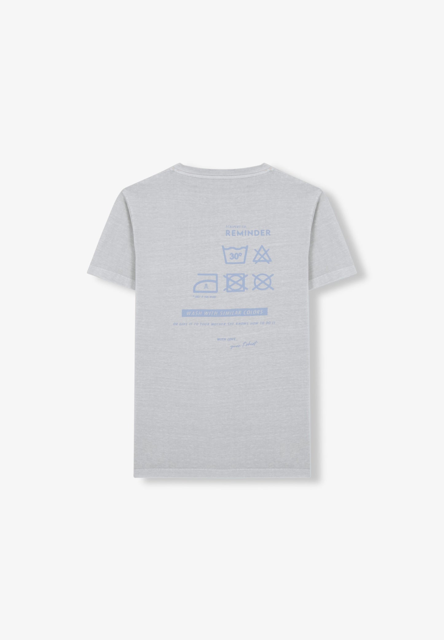 CAMISETA PRINT CONTRASTE