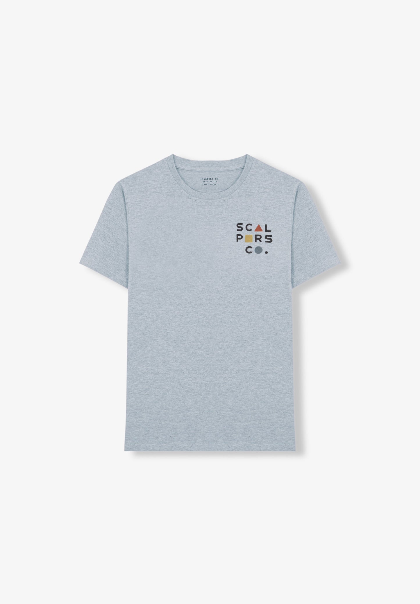 CAMISETA LOGO FRONTAL FLOCADO