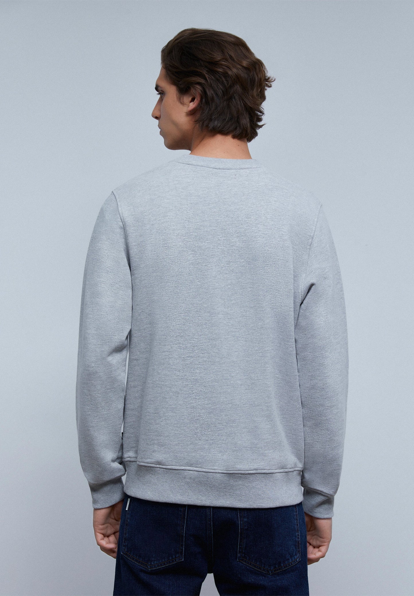 BUZO LOGO FRONTAL FLOCADO