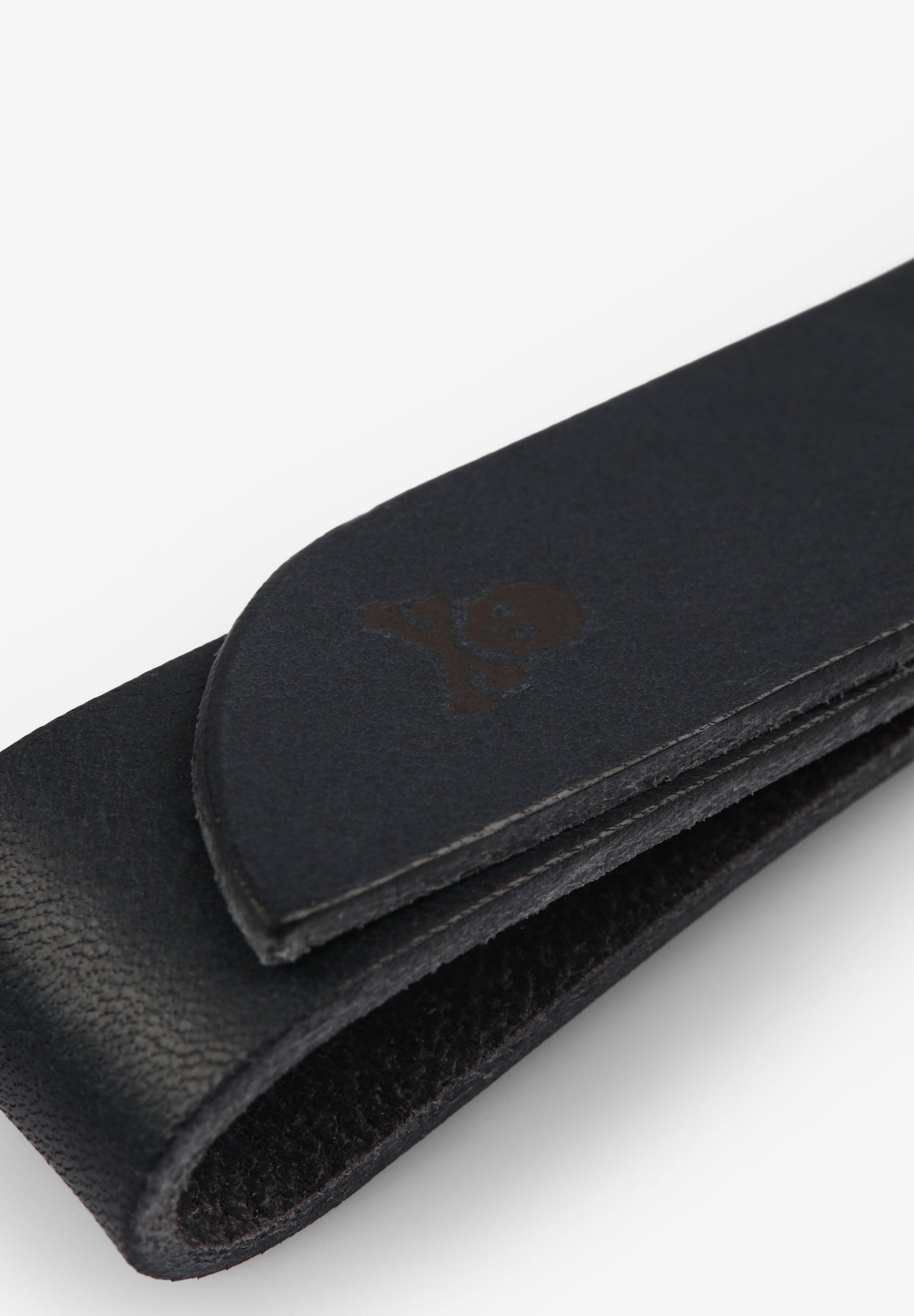 LLAVERO PIEL DOBLE HEBILLA