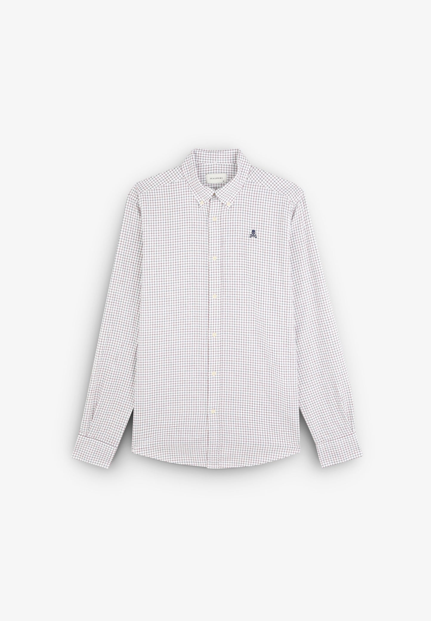 CAMISA CUADROS CALAVERA CONTRASTE