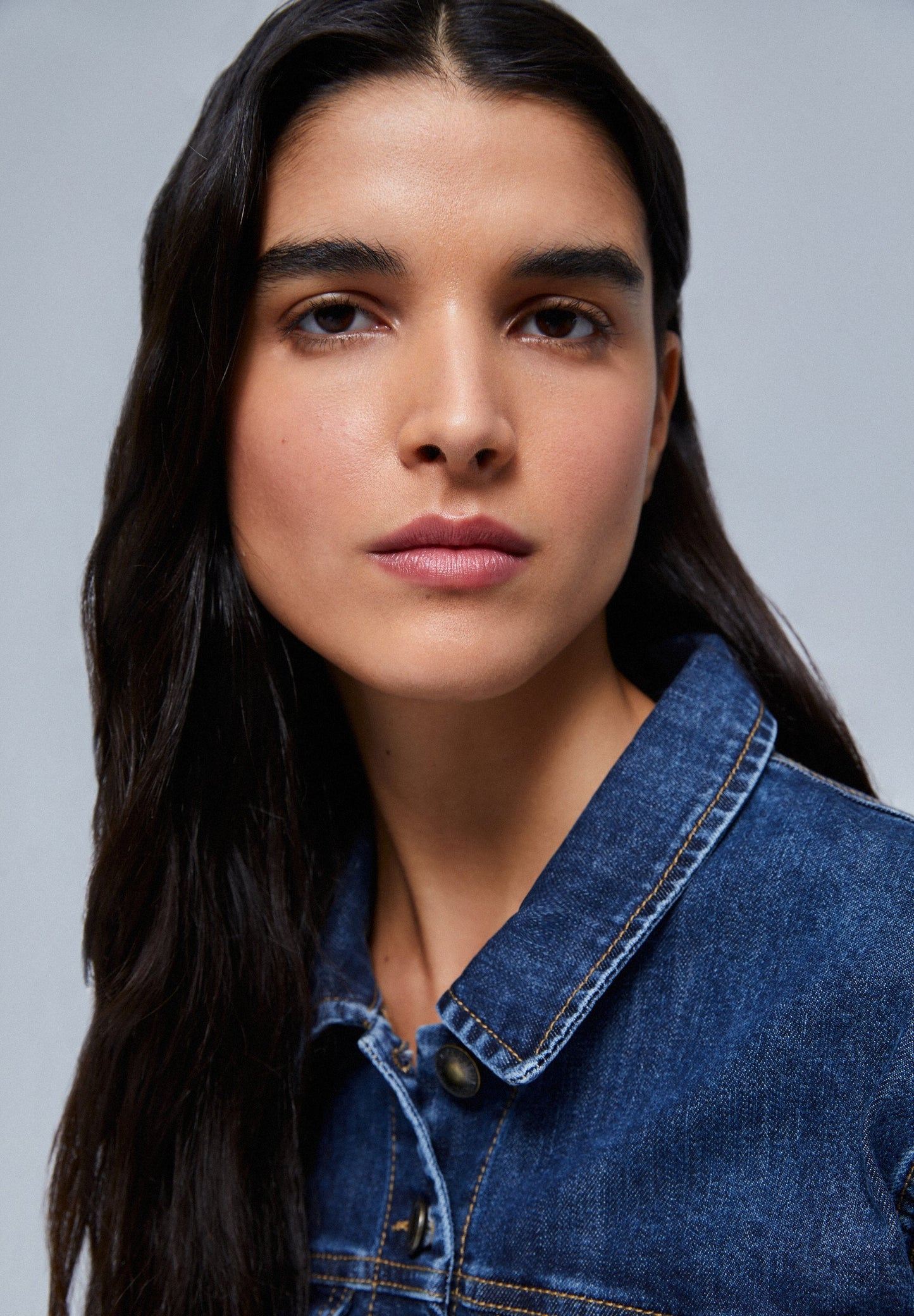 CHAQUETA JEAN CINTURÓN