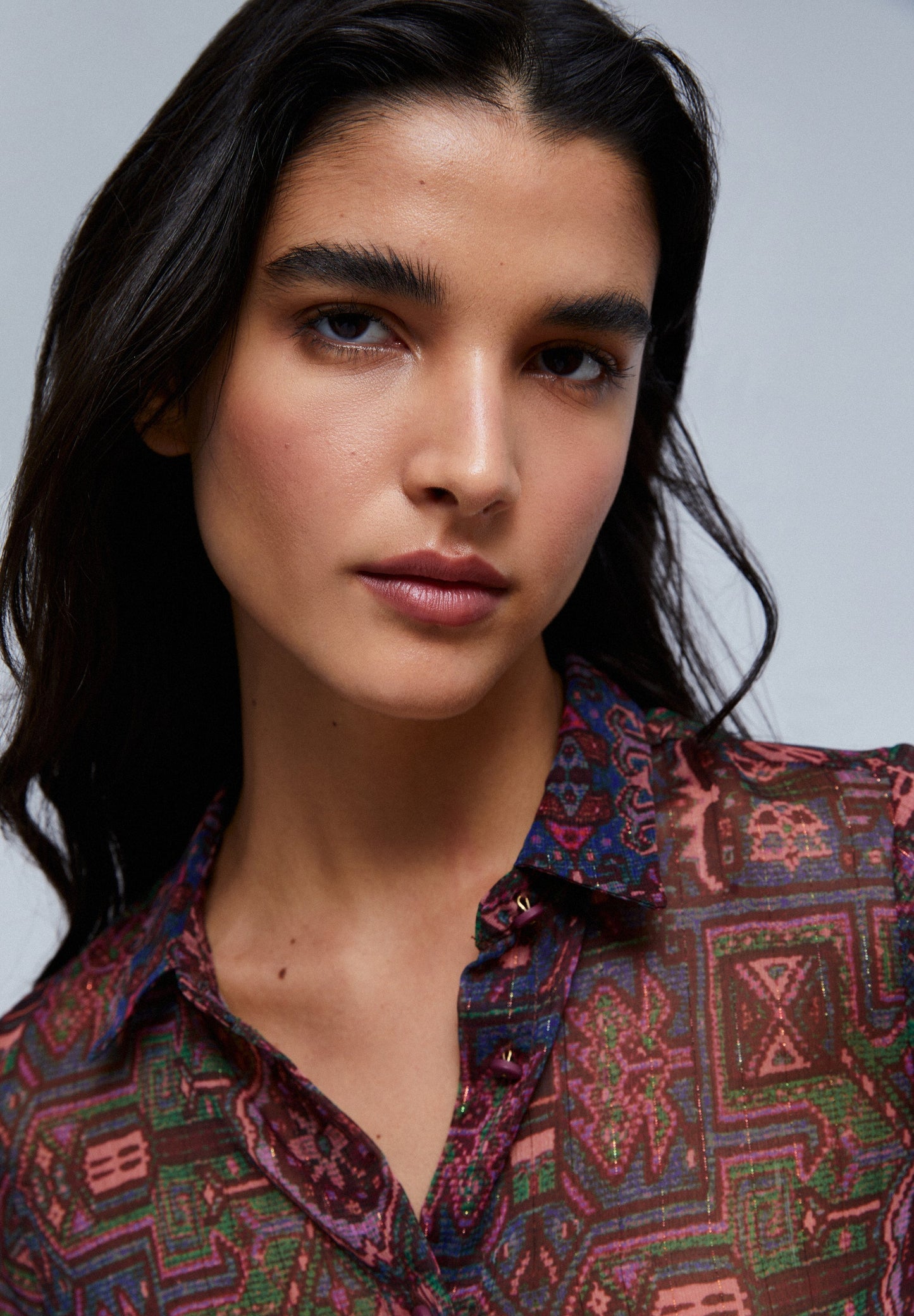 CAMISA PRINT ÉTNICO