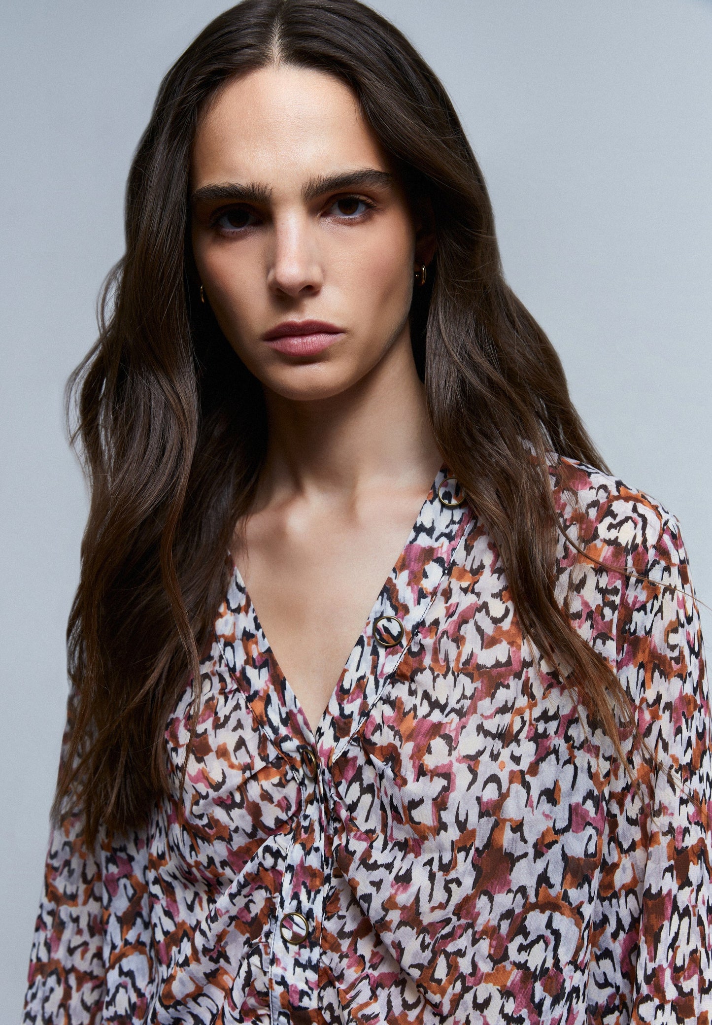 BLUSA PRINT DRAPEADA