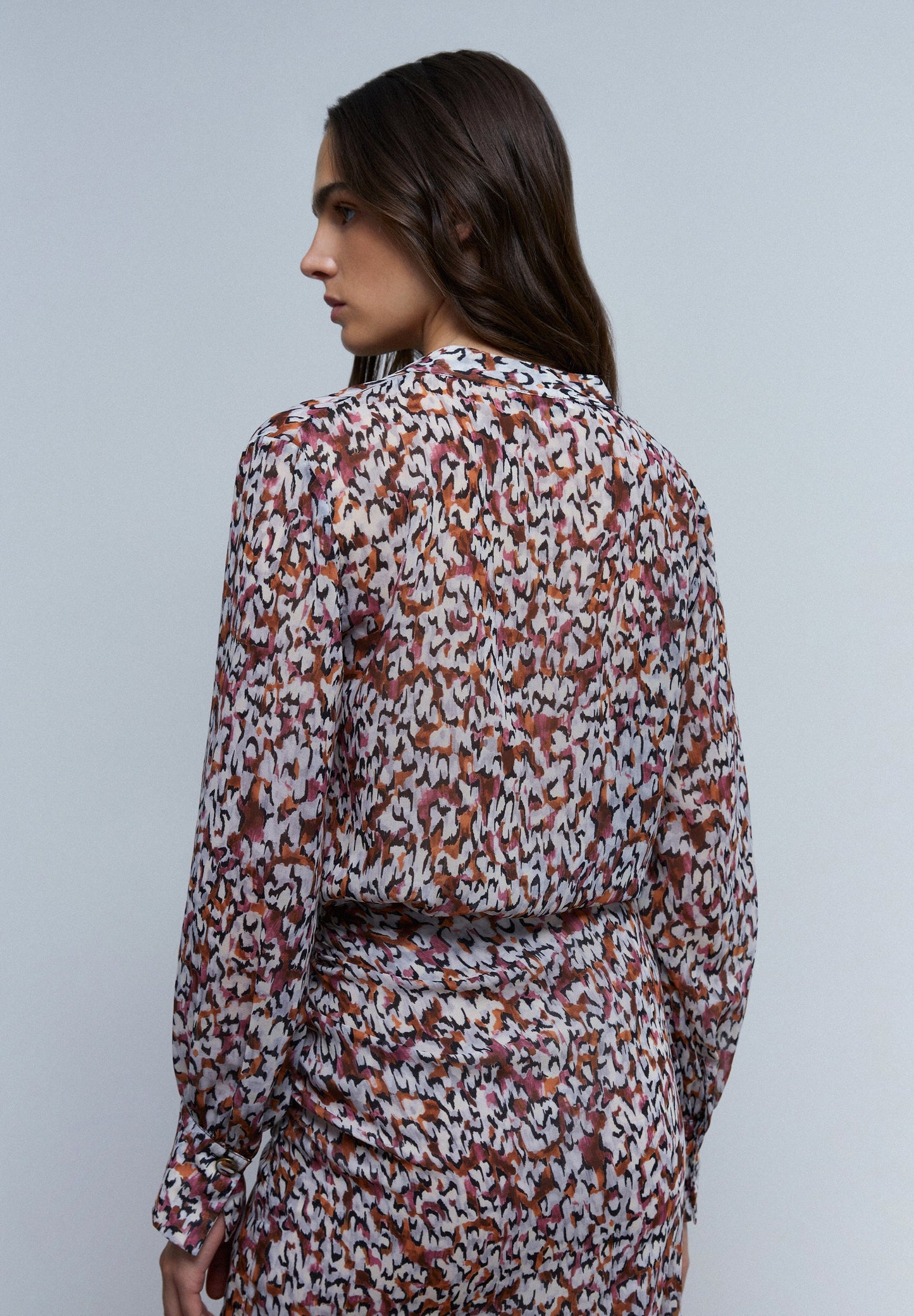 BLUSA PRINT DRAPEADA