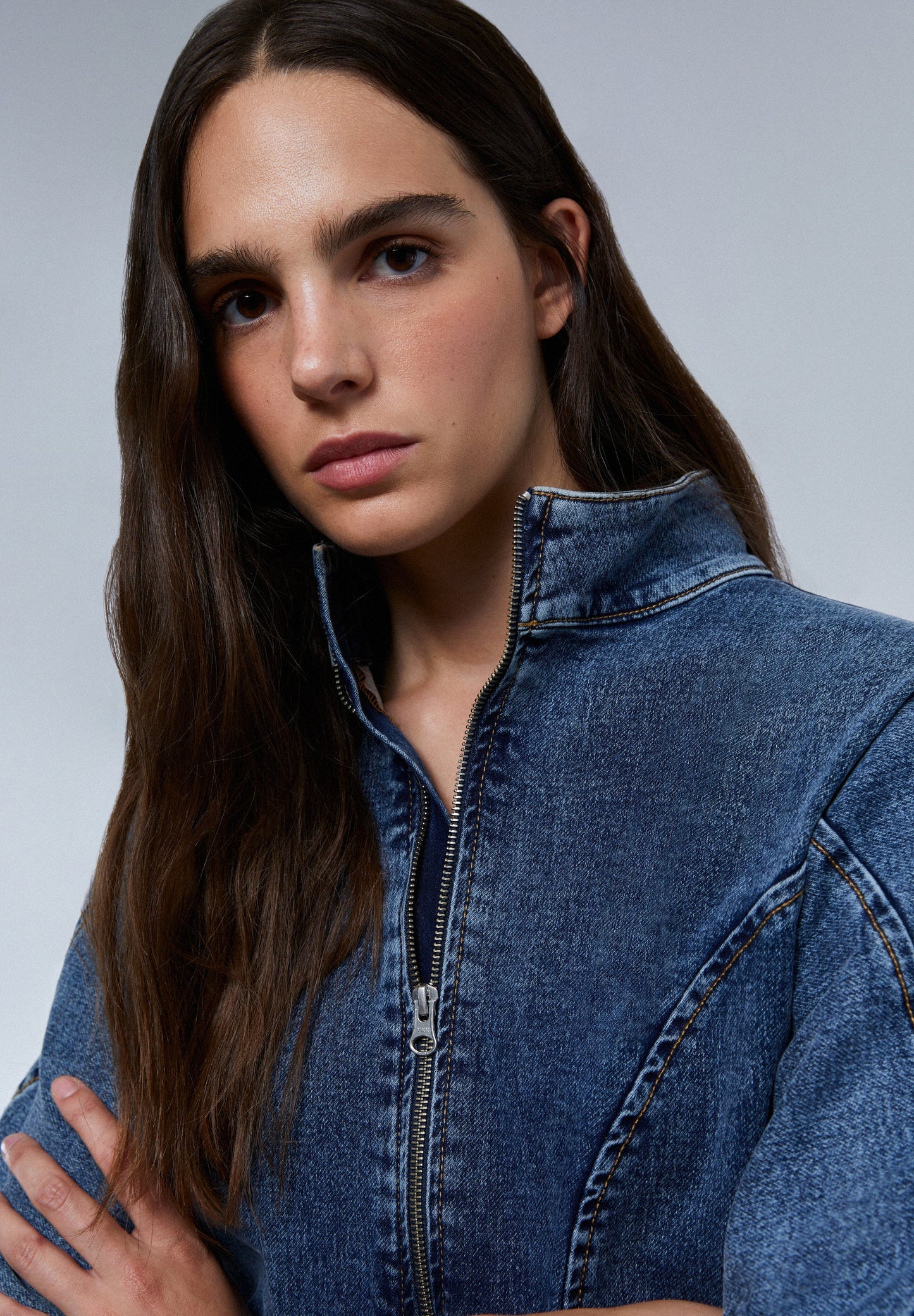 ENTERIZO JEAN CREMALLERA