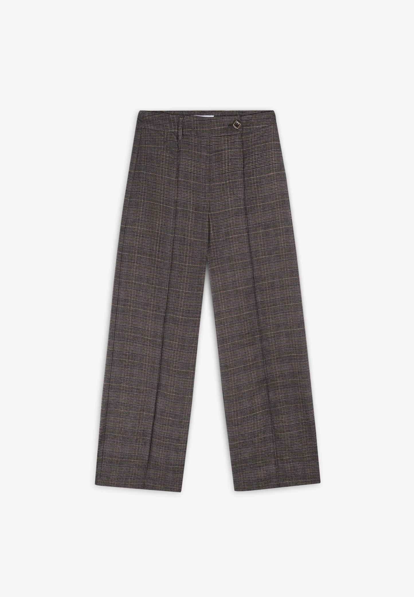 PANTALÓN CUADROS PERNERA CRUZADA