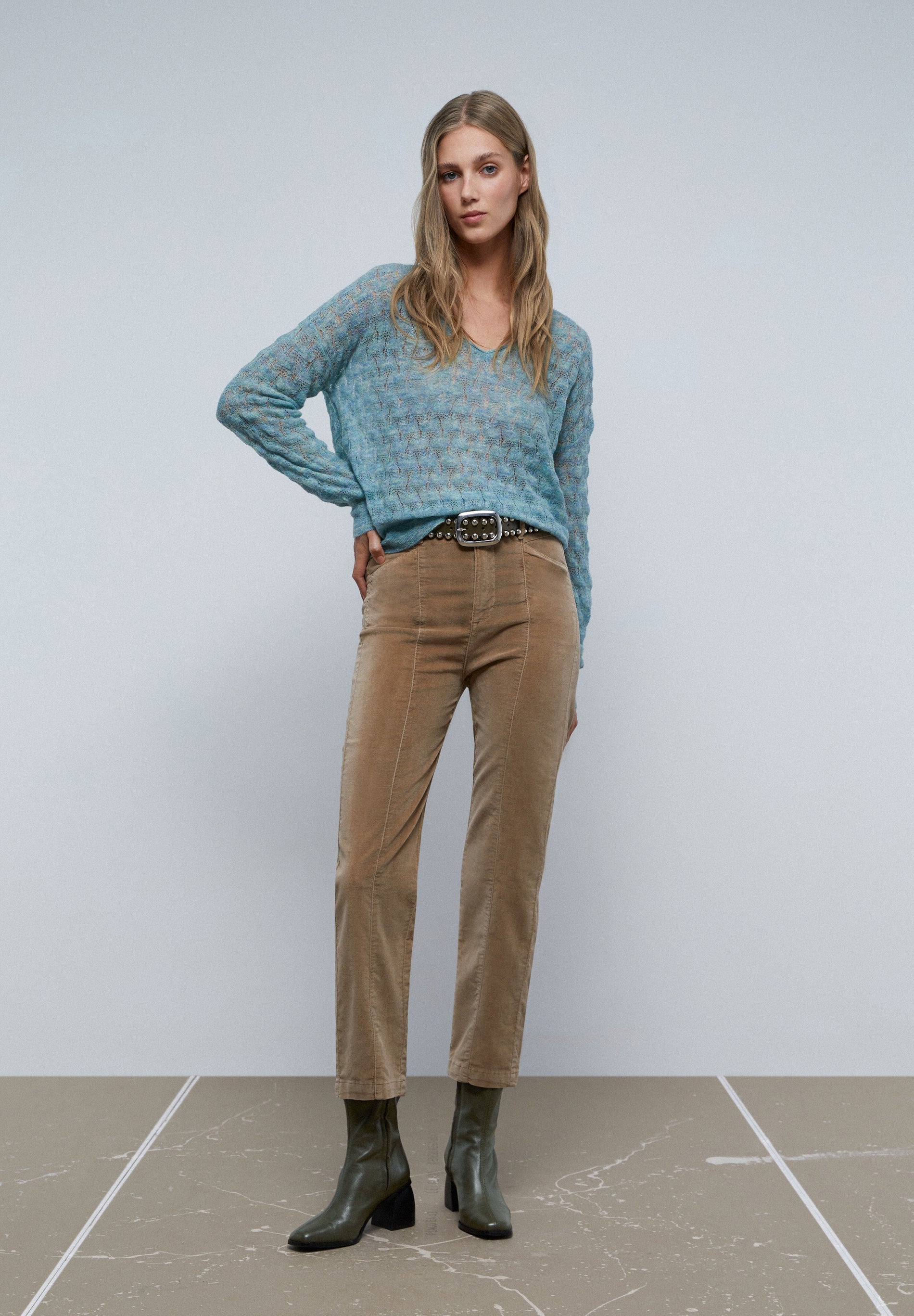 PANTALÓN TERCIOPELO ANKLE LENGH