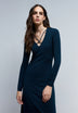 VESTIDO DETALLE ESCOTE