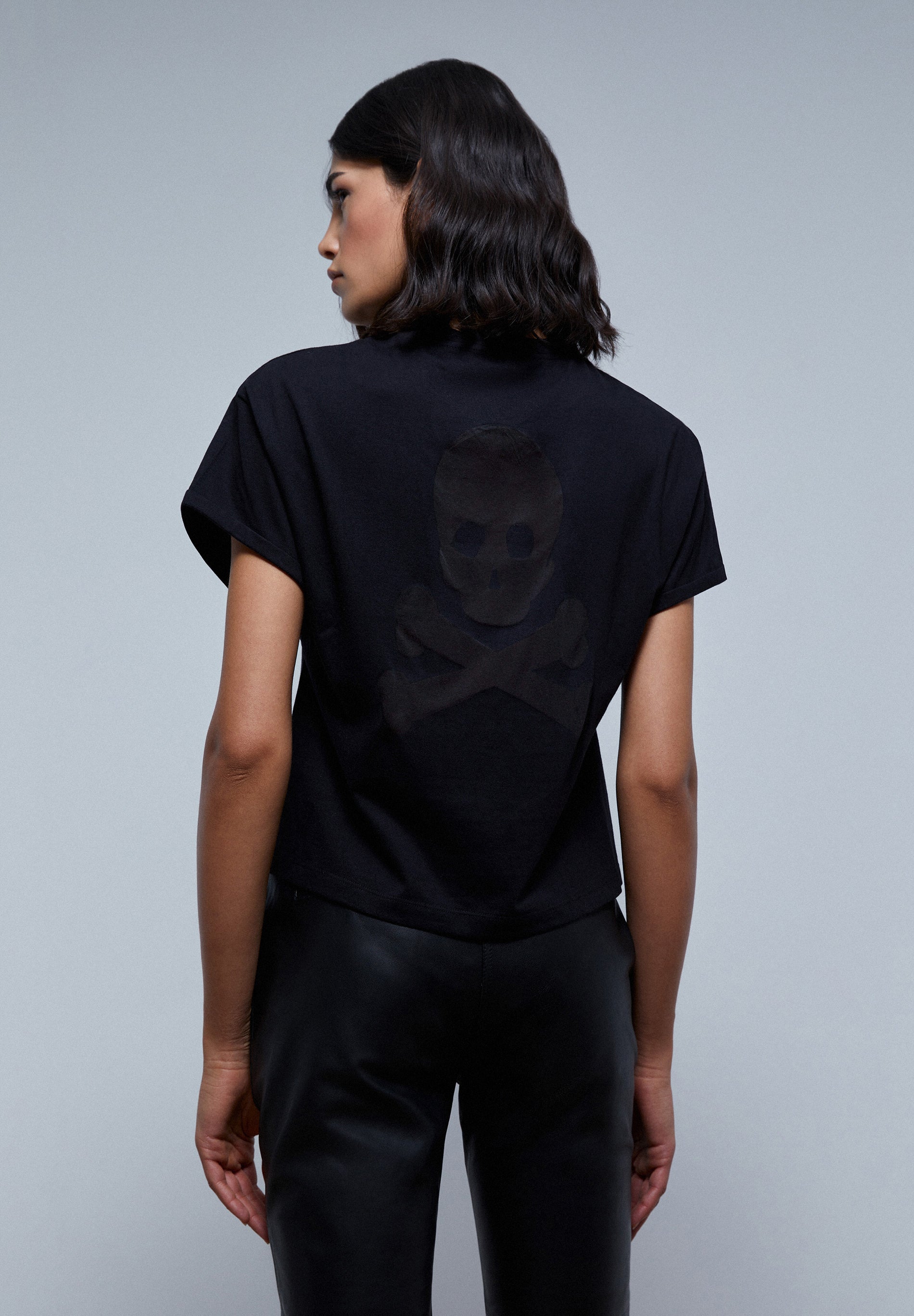 CAMISETA FLAMÉ CALAVERA TRASERA