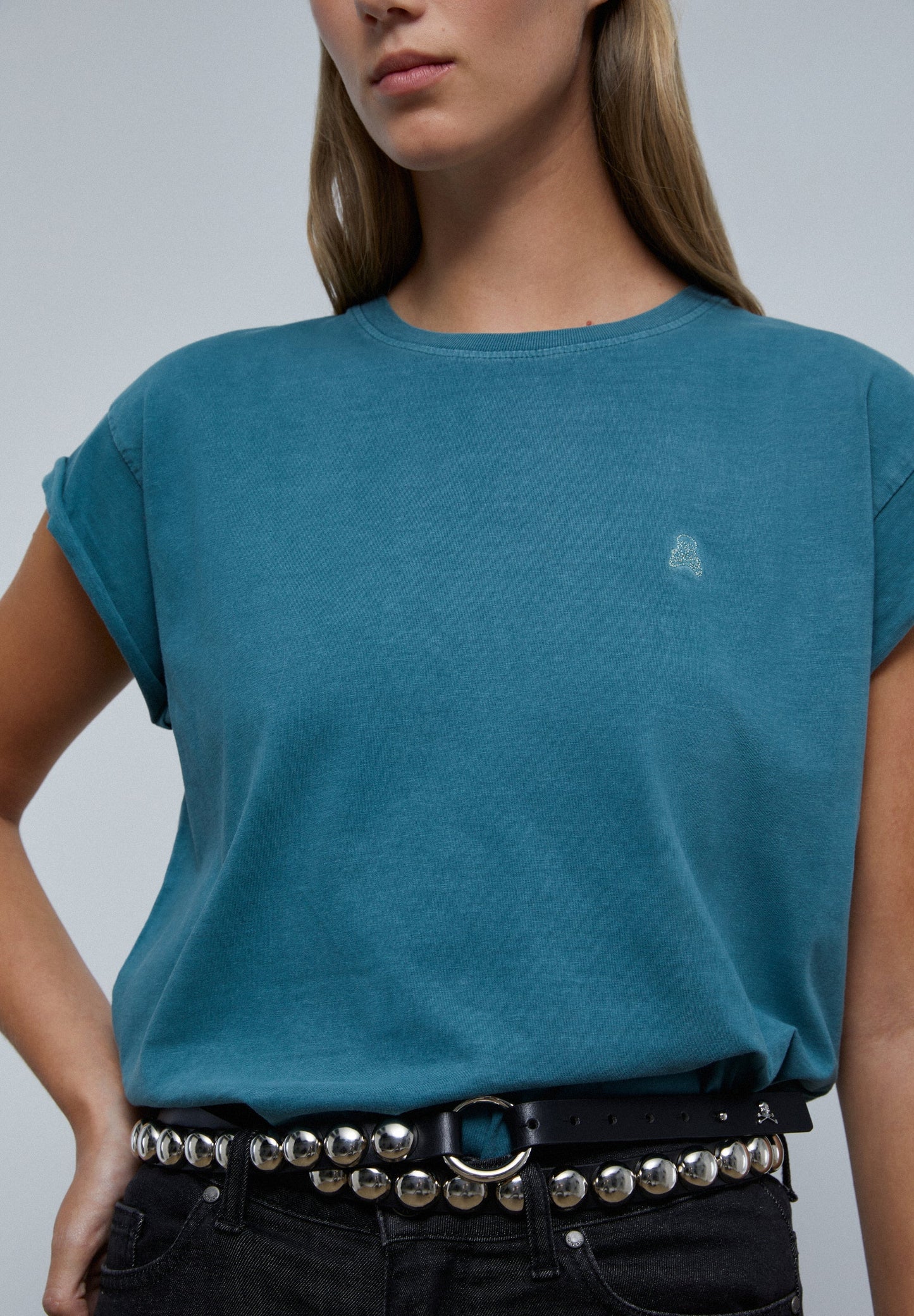 CAMISETA CALAVERA LUREX