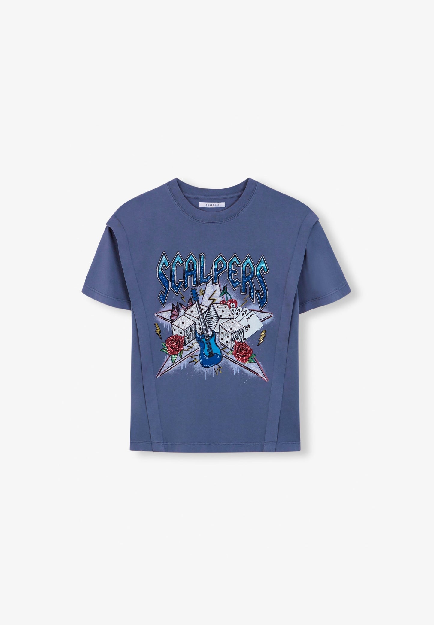 CAMISETA PLIEGUE PRINT