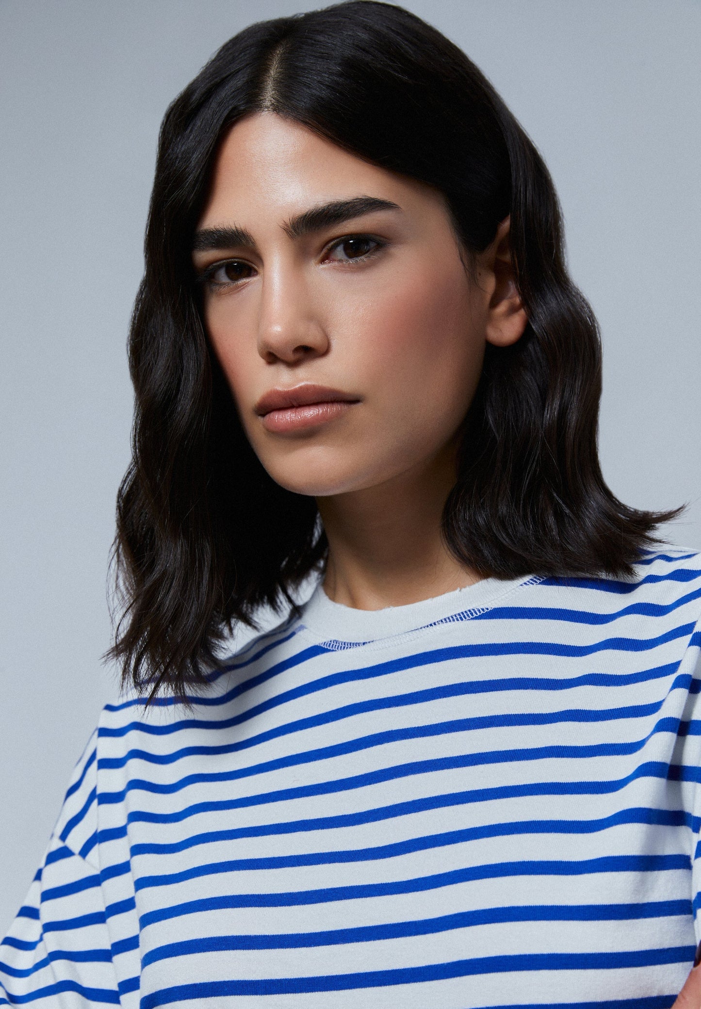 CAMISETA RAYAS MANGA LARGA