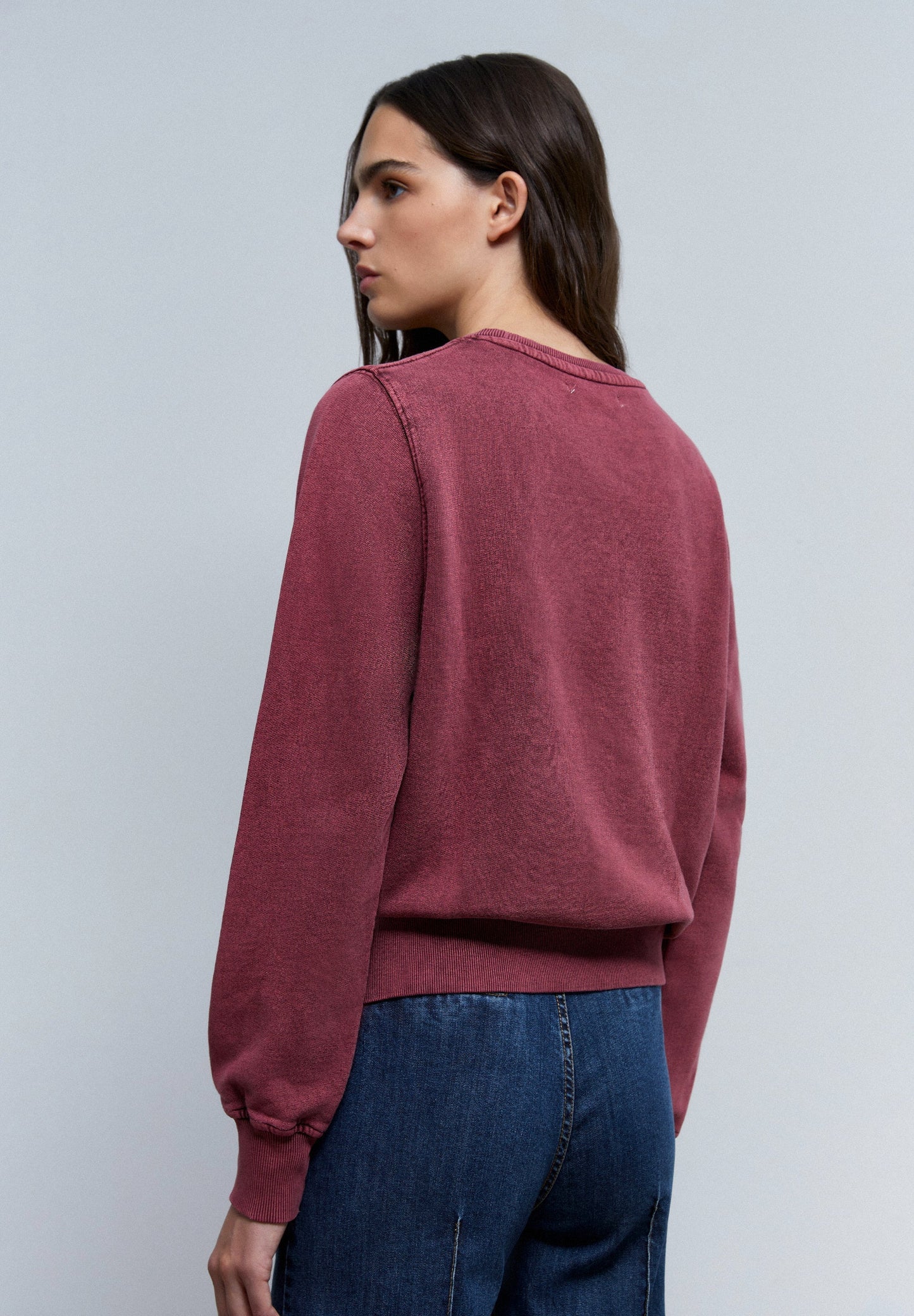 BUZO LOGO PRINT CRISTALES